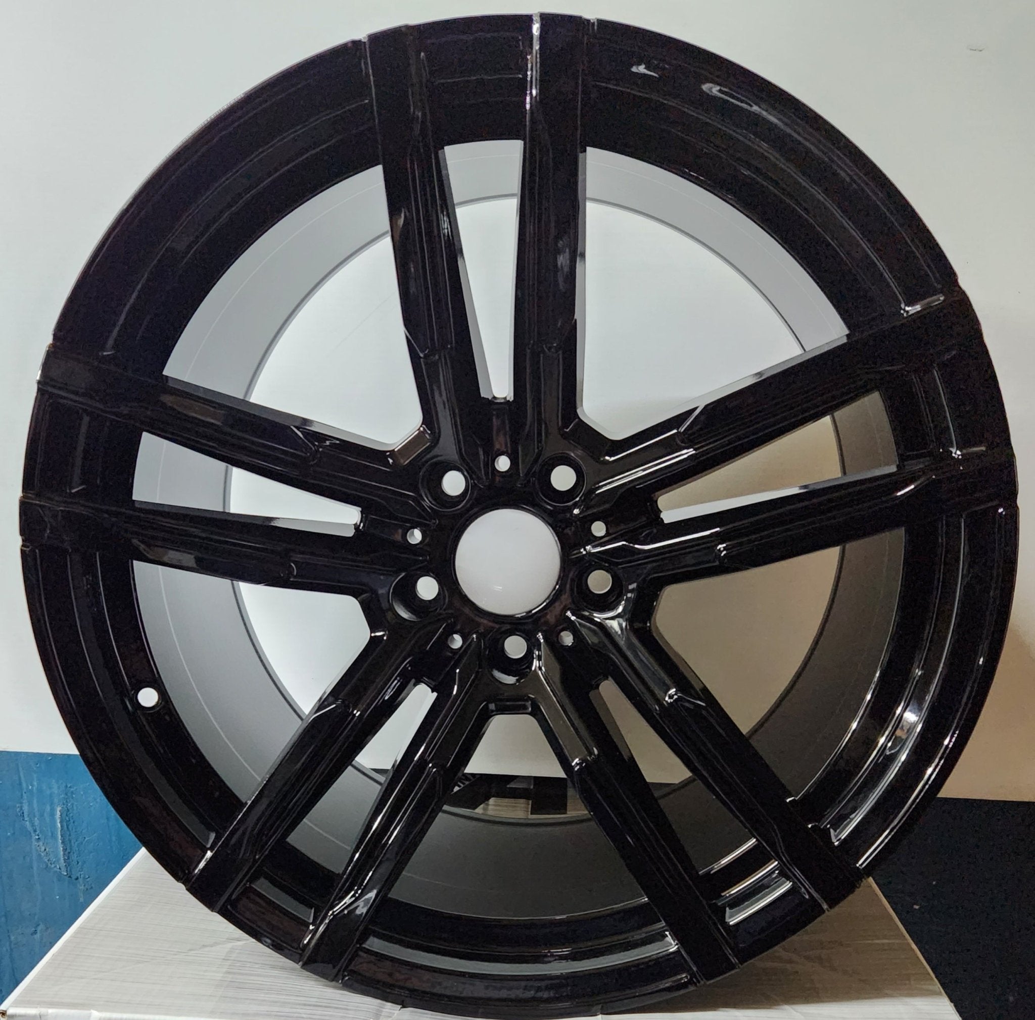 OE - 5511 WHEELS 20X10 5X120 GLOSS BLACK - Gun Hill Tire House (WTW - WHOLESALE TIRES & WHEELS)