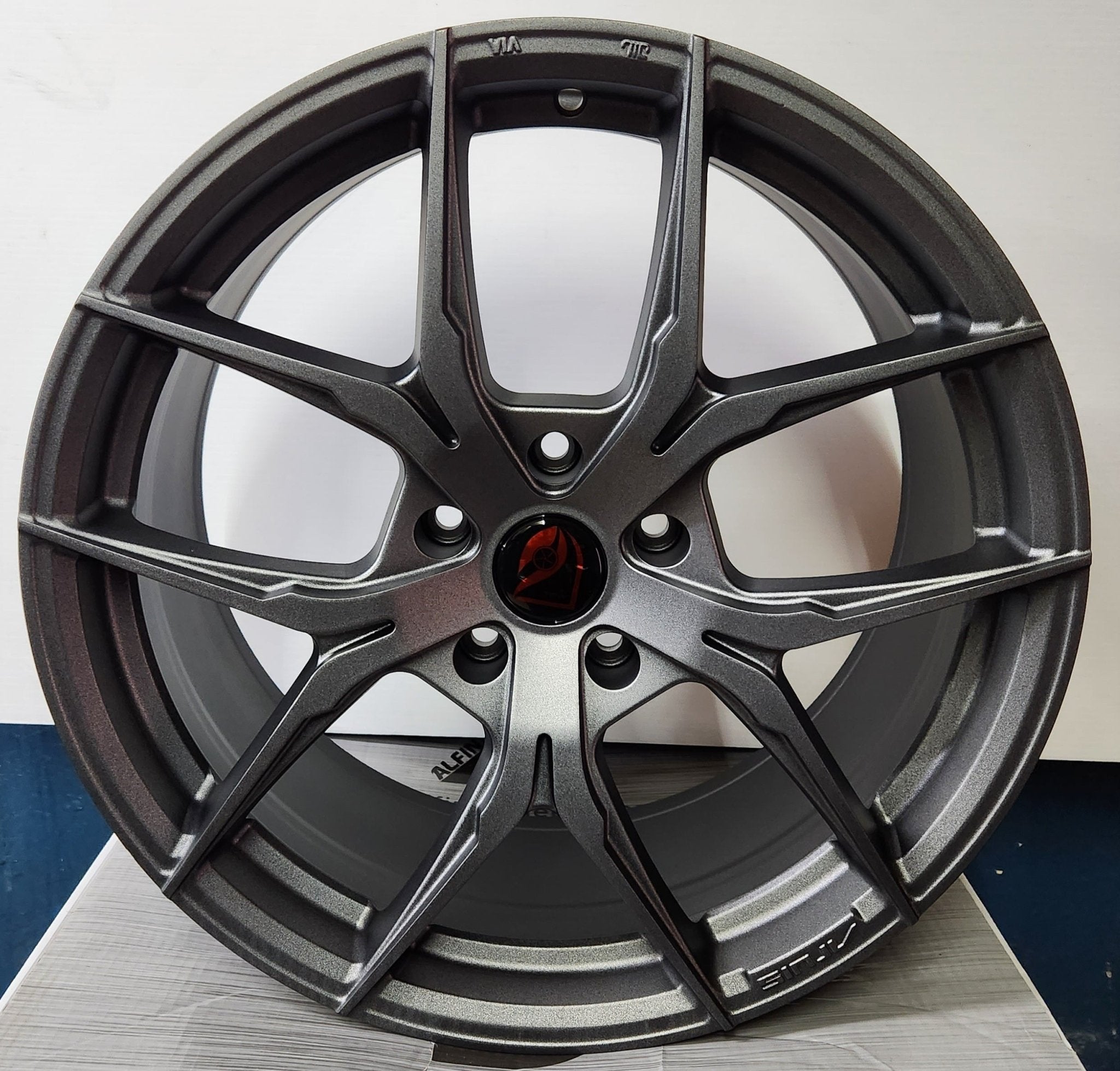 AF02 19X8.5 5X120 MATT GRAPHITE - Gun Hill Tire House (WTW - WHOLESALE TIRES & WHEELS)