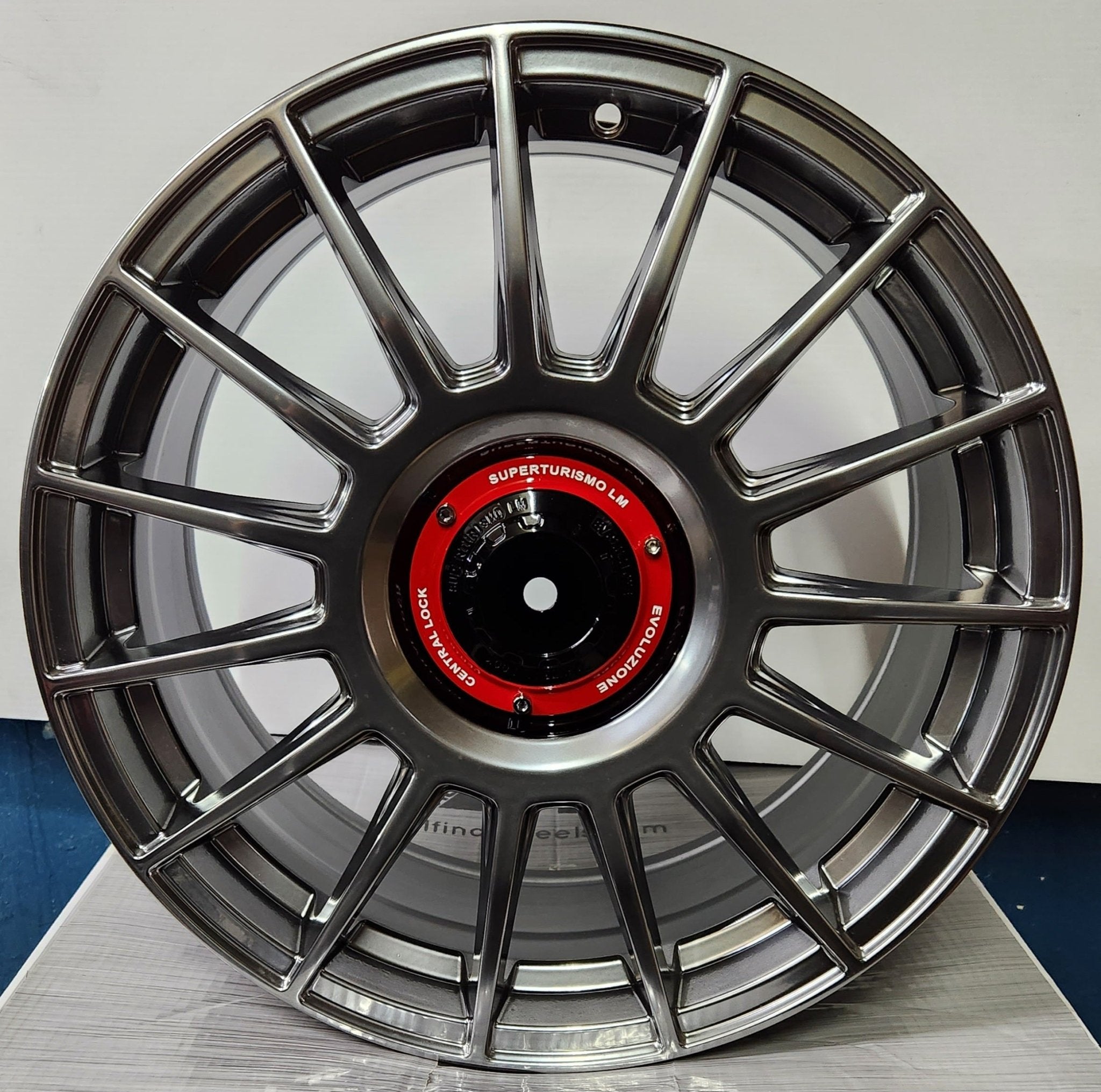 OE 0257 18X8.0 5X100 5X112 5X114.3 HYPER BLACK - Gun Hill Tire House (WTW - WHOLESALE TIRES & WHEELS)