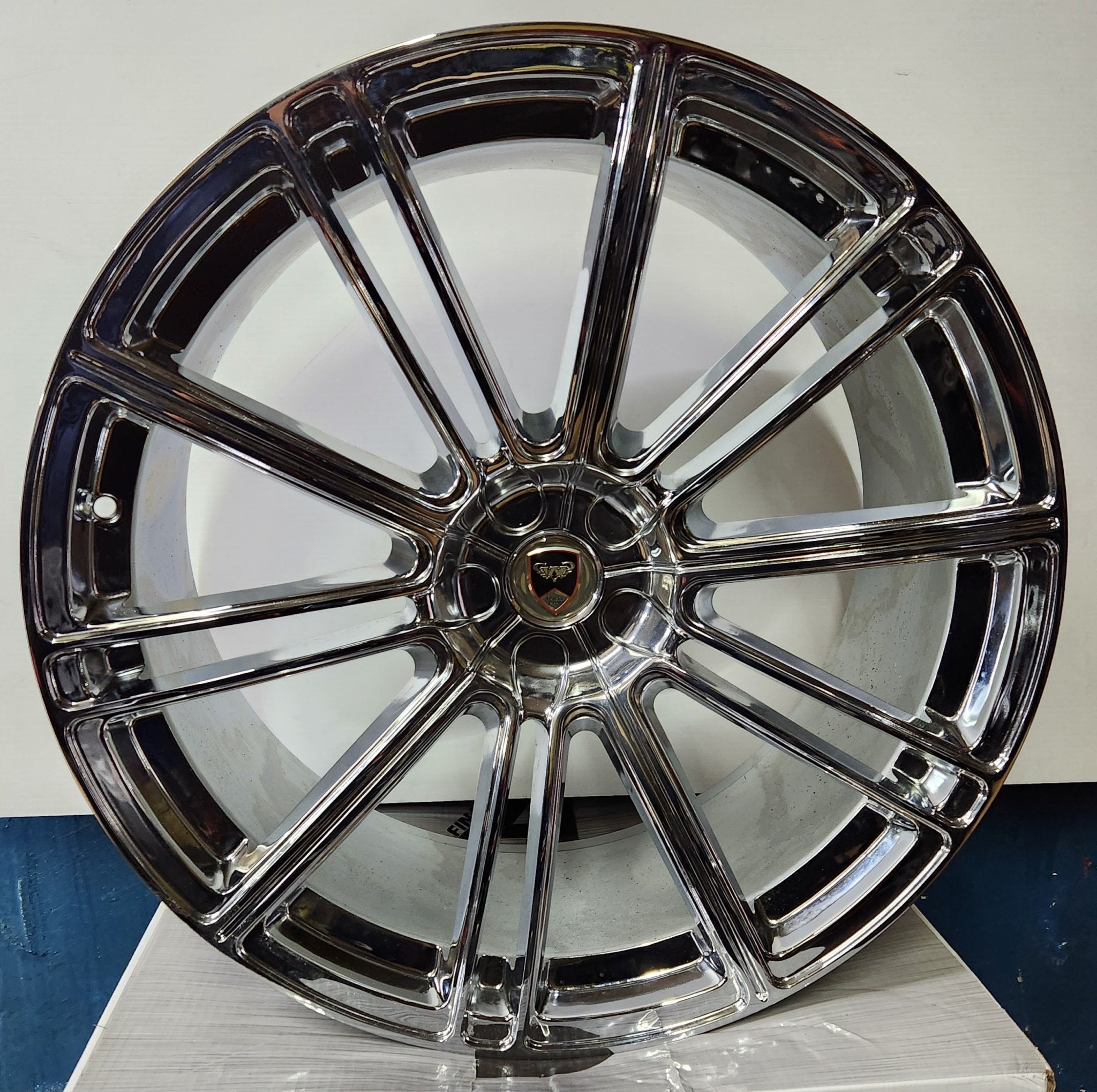 GWG G35 FLOW 22X10.5 BLANK CHROME - Gun Hill Tire House (WTW - WHOLESALE TIRES & WHEELS)