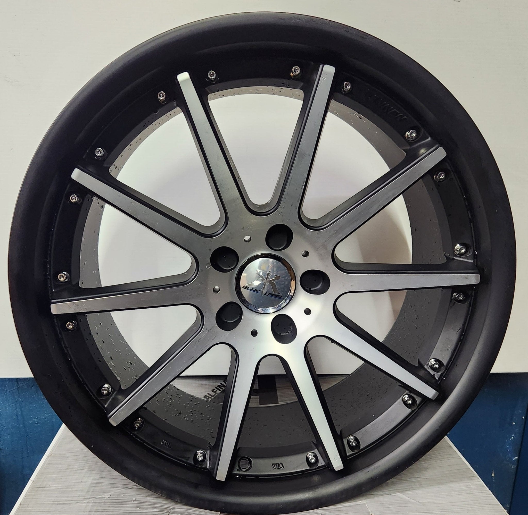 RENNEN C10 20X10.5 BLANK MATTE BLACK MACHINED - Gun Hill Tire House (WTW - WHOLESALE TIRES & WHEELS)