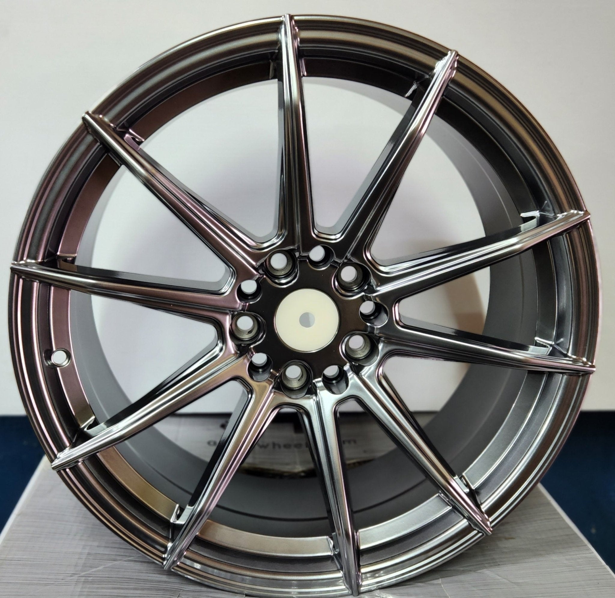 SHOGUN ZS - 8 18X9.0 5x100 / 5x114.3 HYPER BLACK - Gun Hill Tire House (WTW - WHOLESALE TIRES & WHEELS)