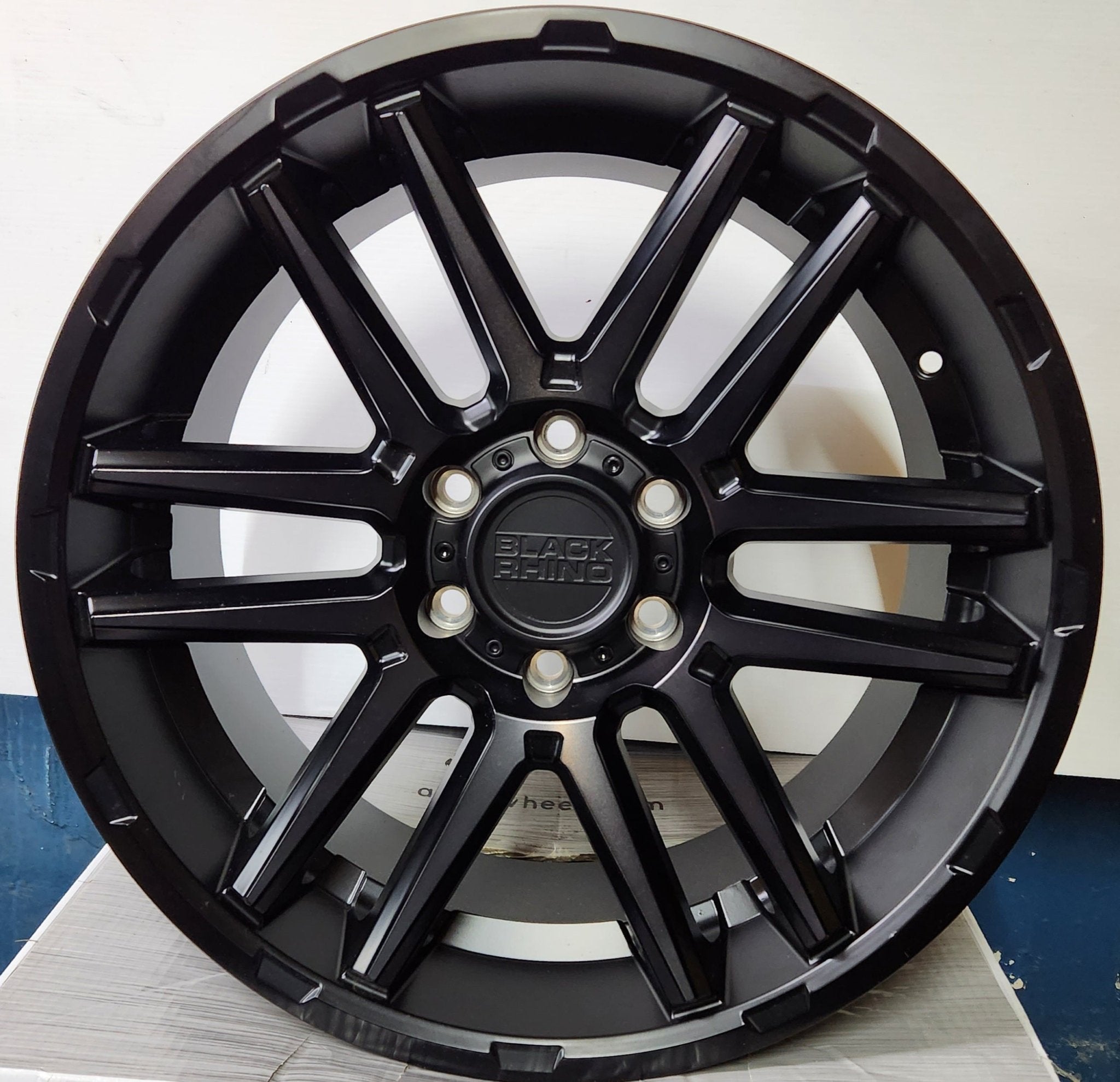BR TOMOHAWK 20X9 6X135 BLACK MACHINED FACE - Gun Hill Tire House (WTW - WHOLESALE TIRES & WHEELS)