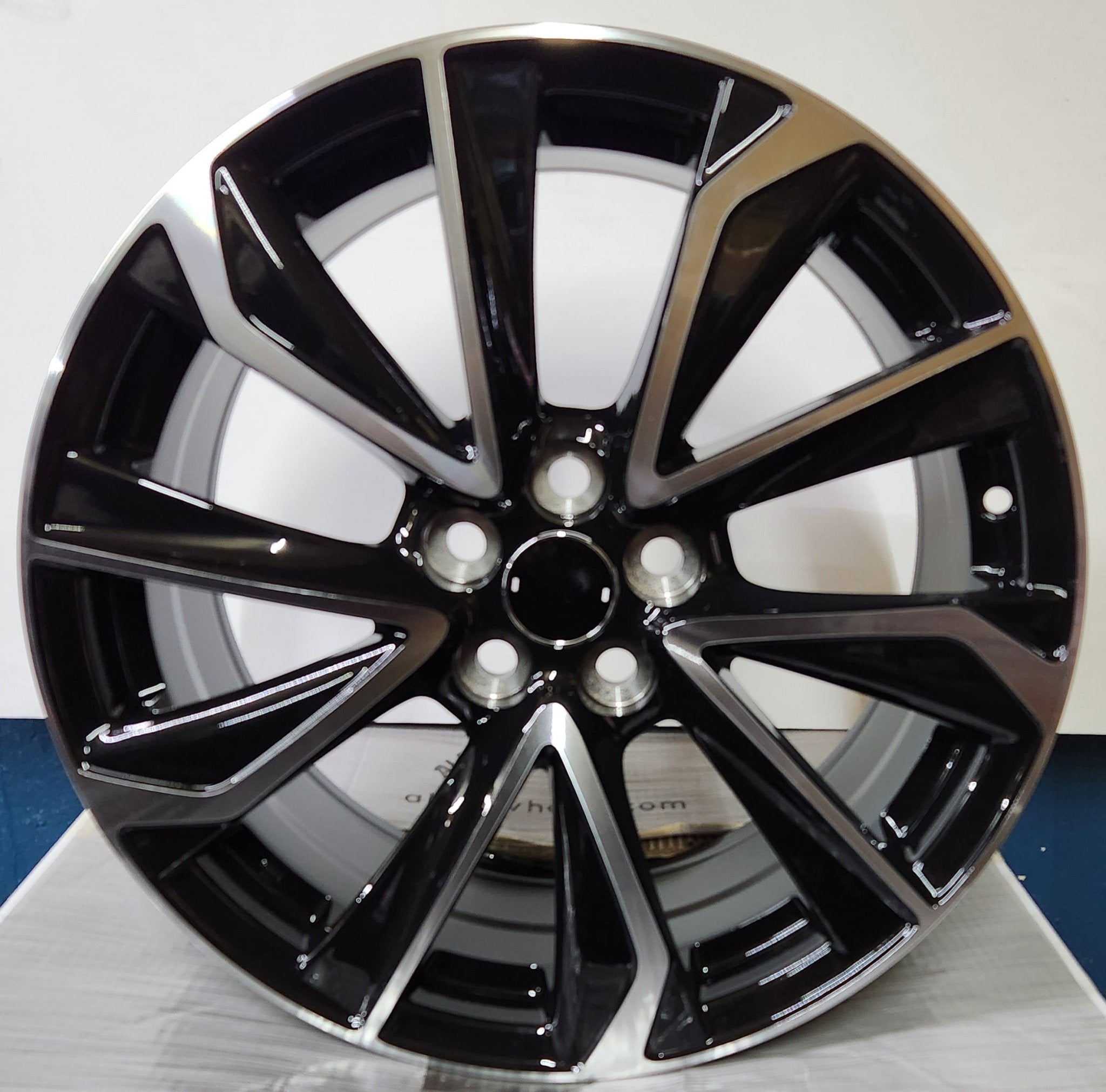 U94 WHEELS 17x7.5 5x100 GLOSS BLACK MACHINED FACE - Gun Hill Tire House (WTW - WHOLESALE TIRES & WHEELS)