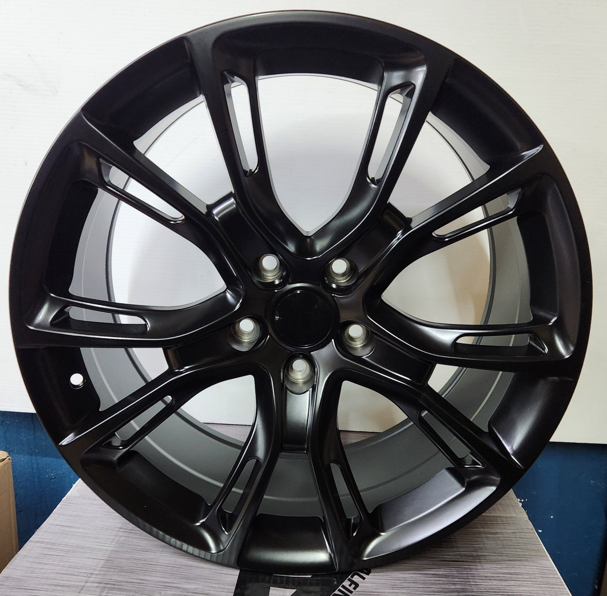 YX122 WHEELS spider monkey 22x9.5 5x127 MATT BLACK - Gun Hill Tire House (WTW - WHOLESALE TIRES & WHEELS)