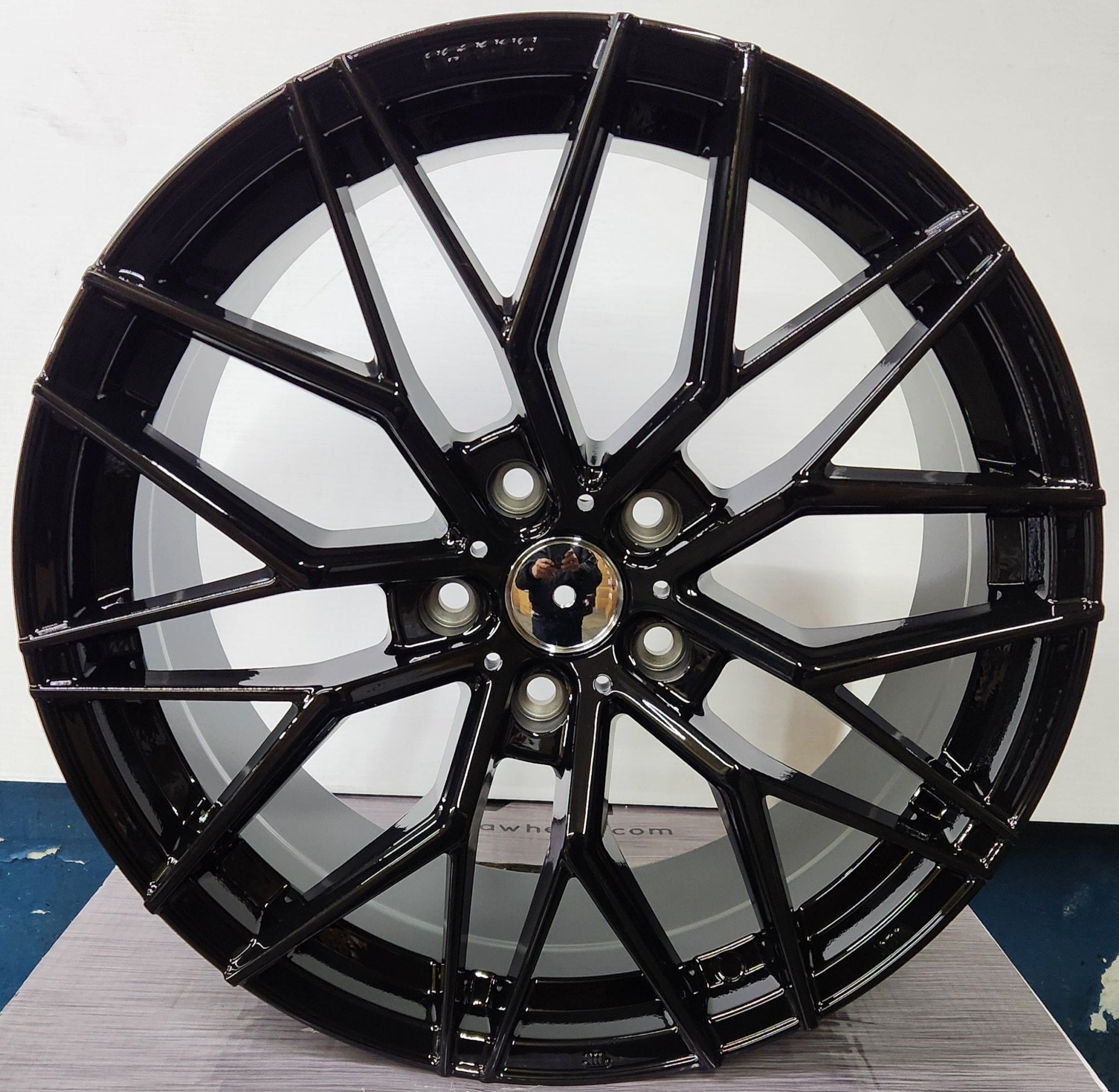 ZS12 18x8.0 5x114.3 GLOSS BLACK - Gun Hill Tire House (WTW - WHOLESALE TIRES & WHEELS)