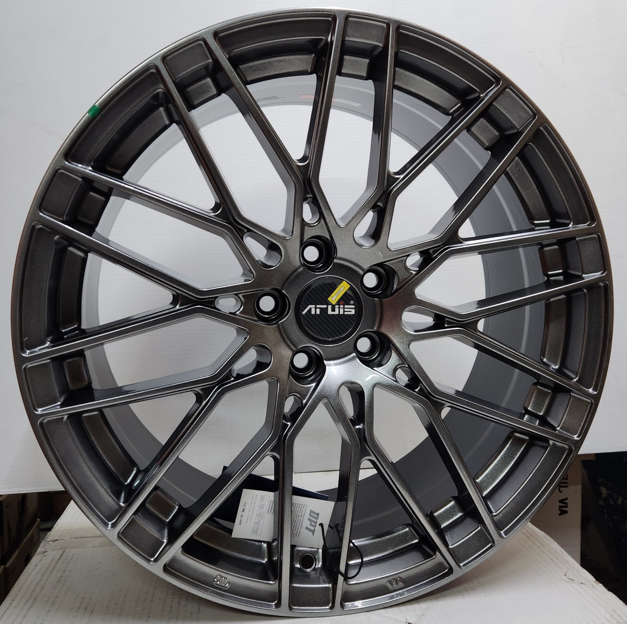 Aruis AF06 19X8.5 5x112 DARK GUN METAL - Gun Hill Tire House (WTW - WHOLESALE TIRES & WHEELS)