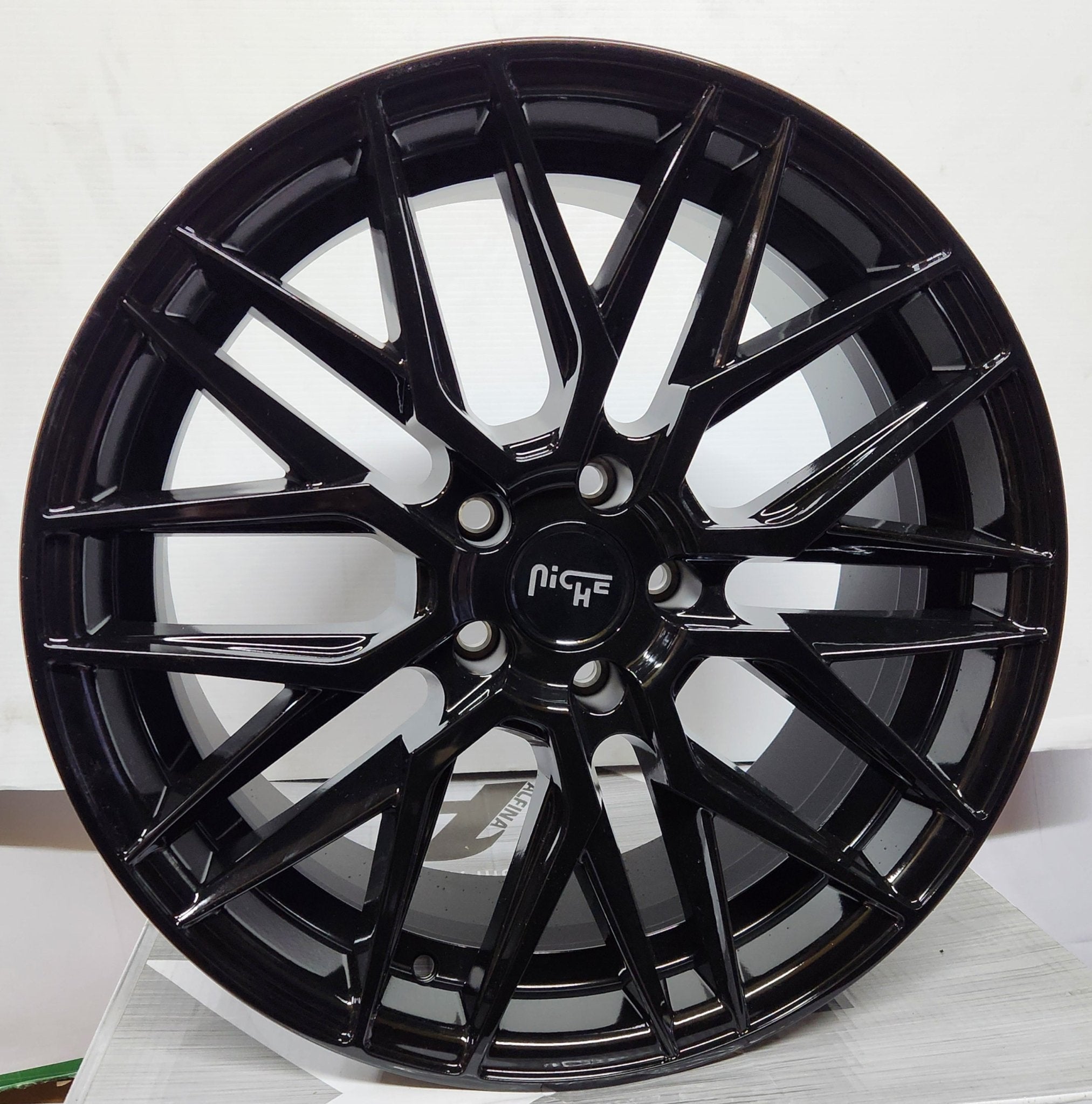 NICHE WHEEL 19x8.5 5x114.3 FULL GLOSS BLACK - Gun Hill Tire House (WTW - WHOLESALE TIRES & WHEELS)