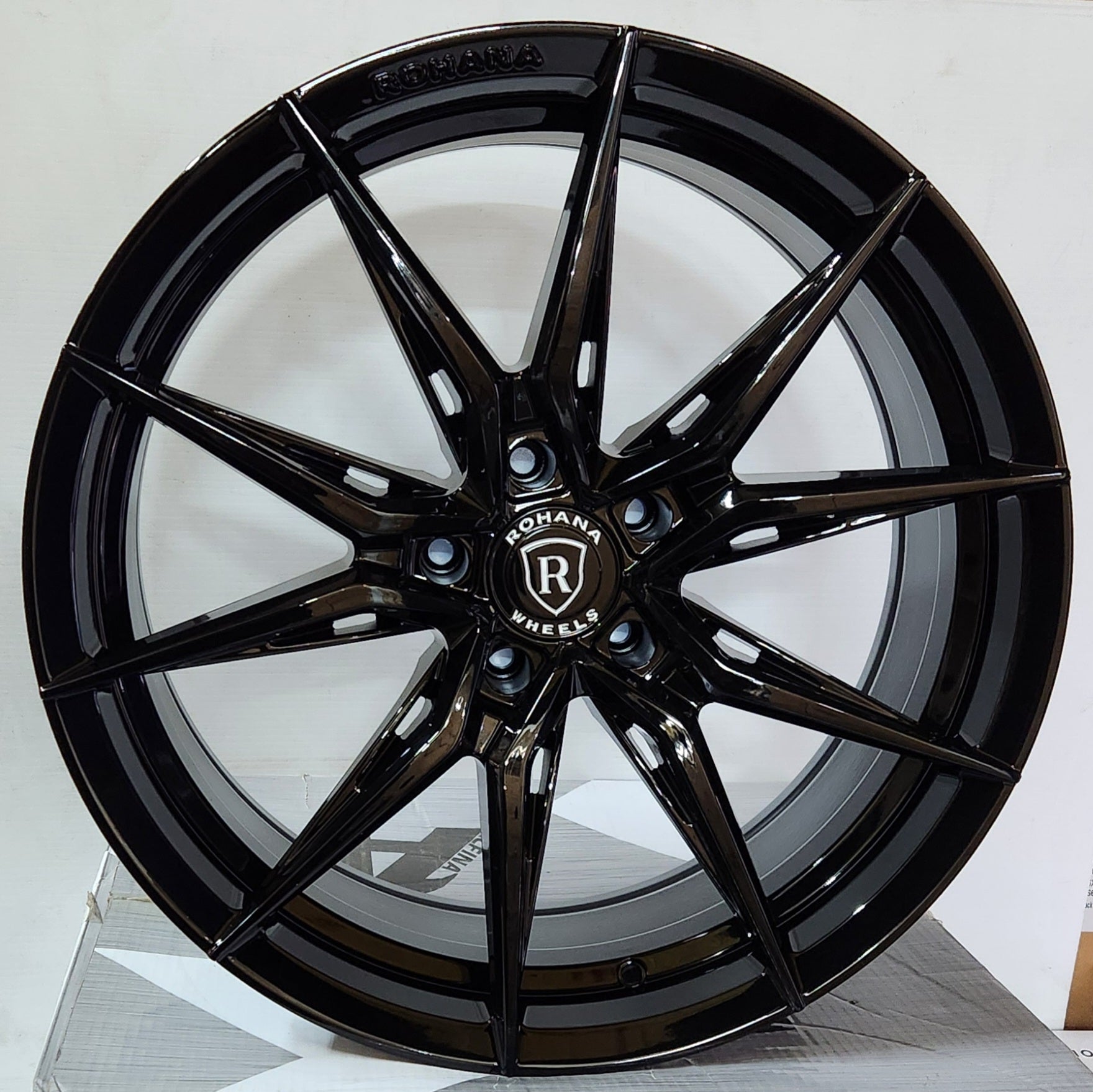 ROHANA RFX13 20x9.0 5x120 GLOSS BLACK - Gun Hill Tire House (WTW - WHOLESALE TIRES & WHEELS)