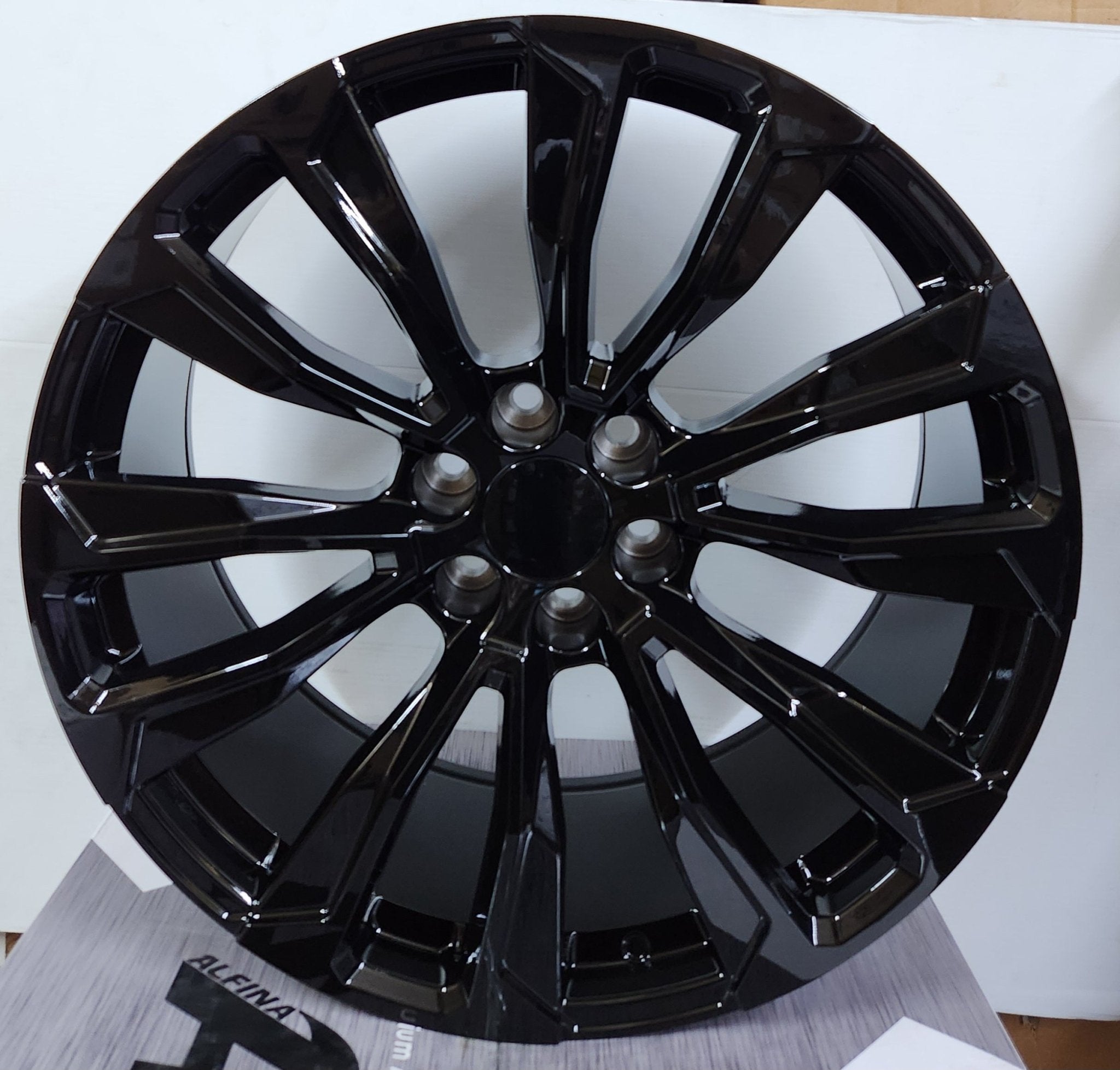 REP204 24x10 6x139.7 FULL GLOSS BLACK - Gun Hill Tire House (WTW - WHOLESALE TIRES & WHEELS)