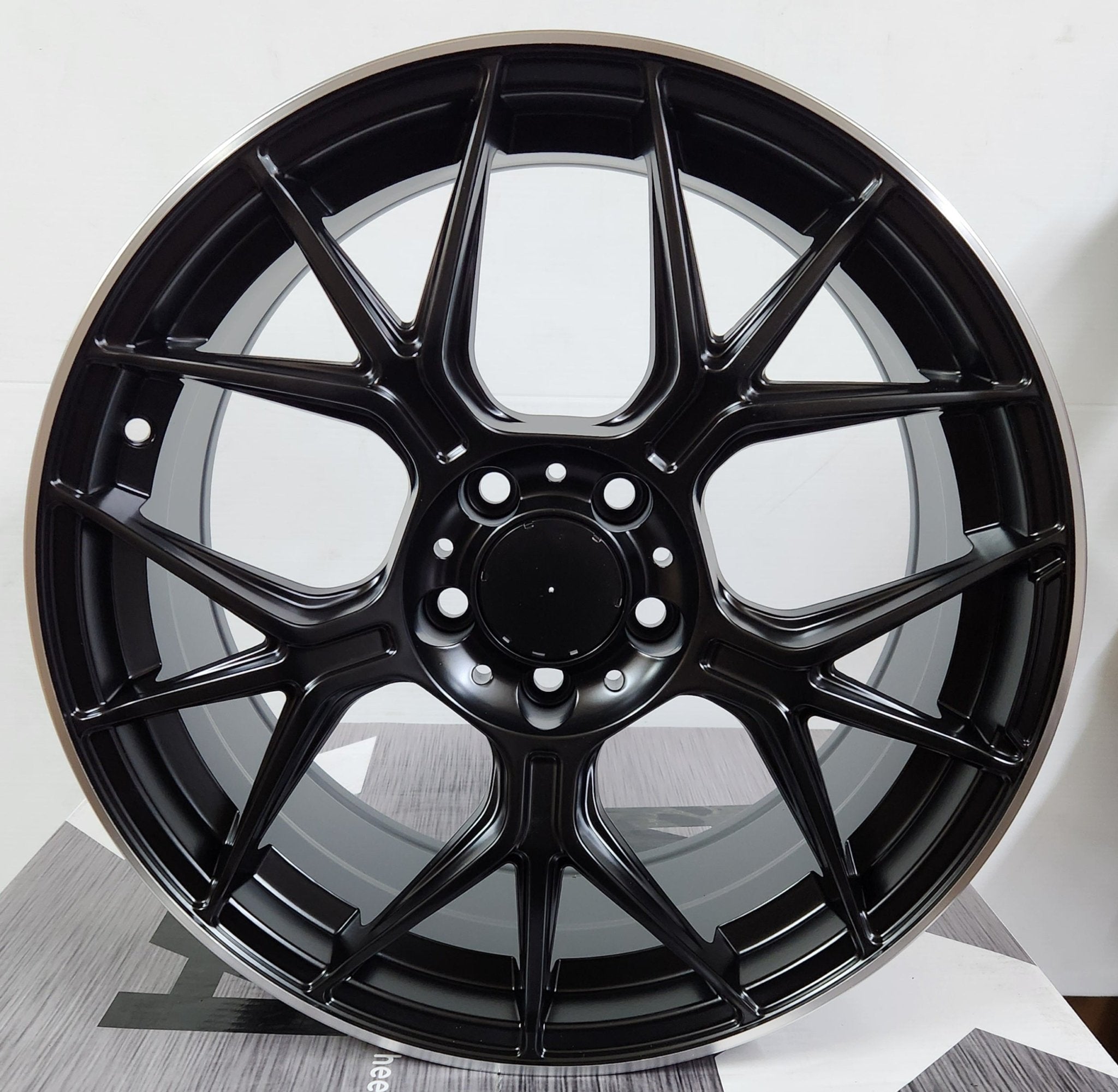 OE - 5622 18x8.0 5x112 MATTE BLACK MACHINED LINE - Gun Hill Tire House (WTW - WHOLESALE TIRES & WHEELS)