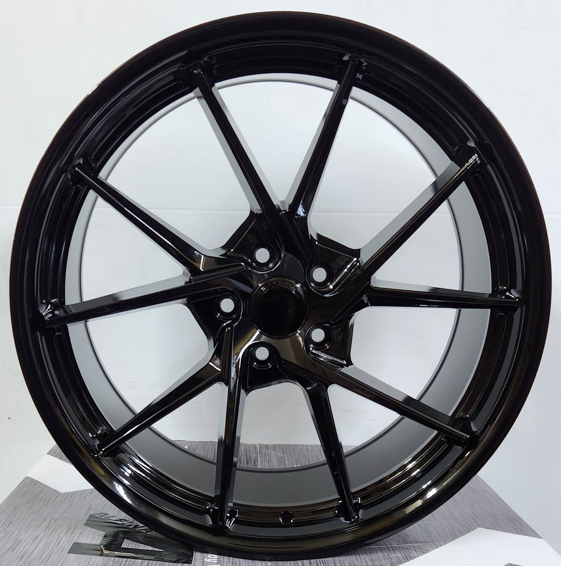 TRAKLITE FLOWTEK 114 TWIST 20X10 5X114.3 GLOSS BLACK - Gun Hill Tire House (WTW - WHOLESALE TIRES & WHEELS)