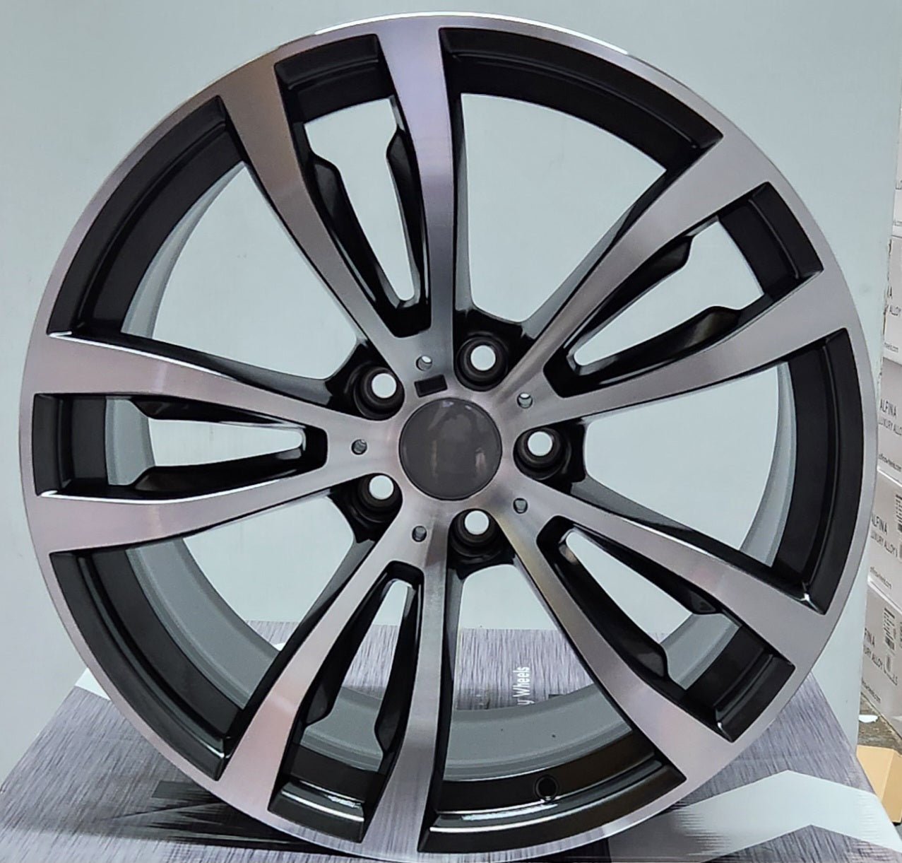 WCL201 WHEELS 20X11 5X120 GLOSS GRAPHITE MACHINE - Gun Hill Tire House (WTW - WHOLESALE TIRES & WHEELS)