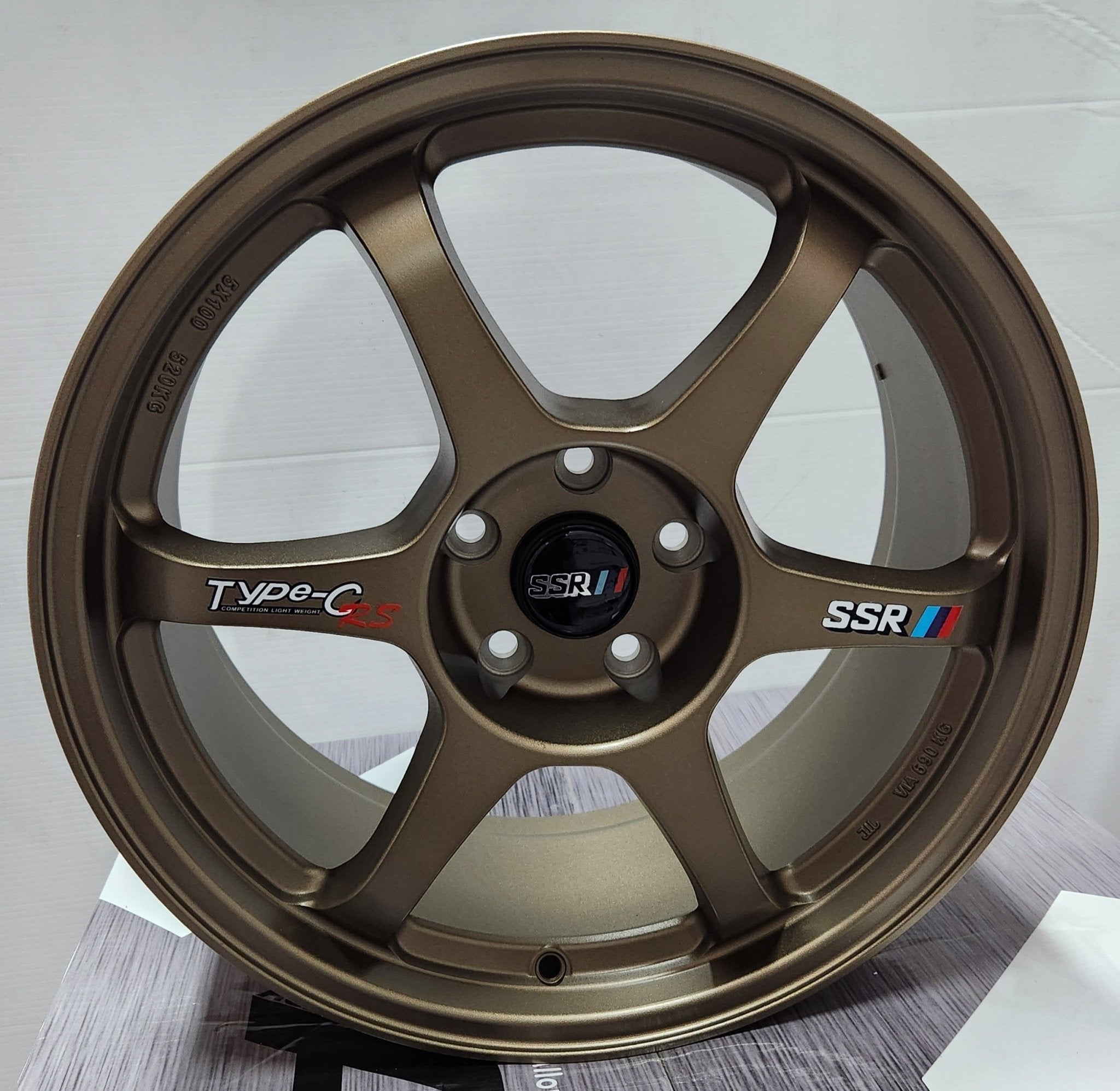ZS201 ZS451 TYPE - C STYLE 18x8.5 5x112 / 5x114.3 MATTE BRONZE - Gun Hill Tire House (WTW - WHOLESALE TIRES & WHEELS)