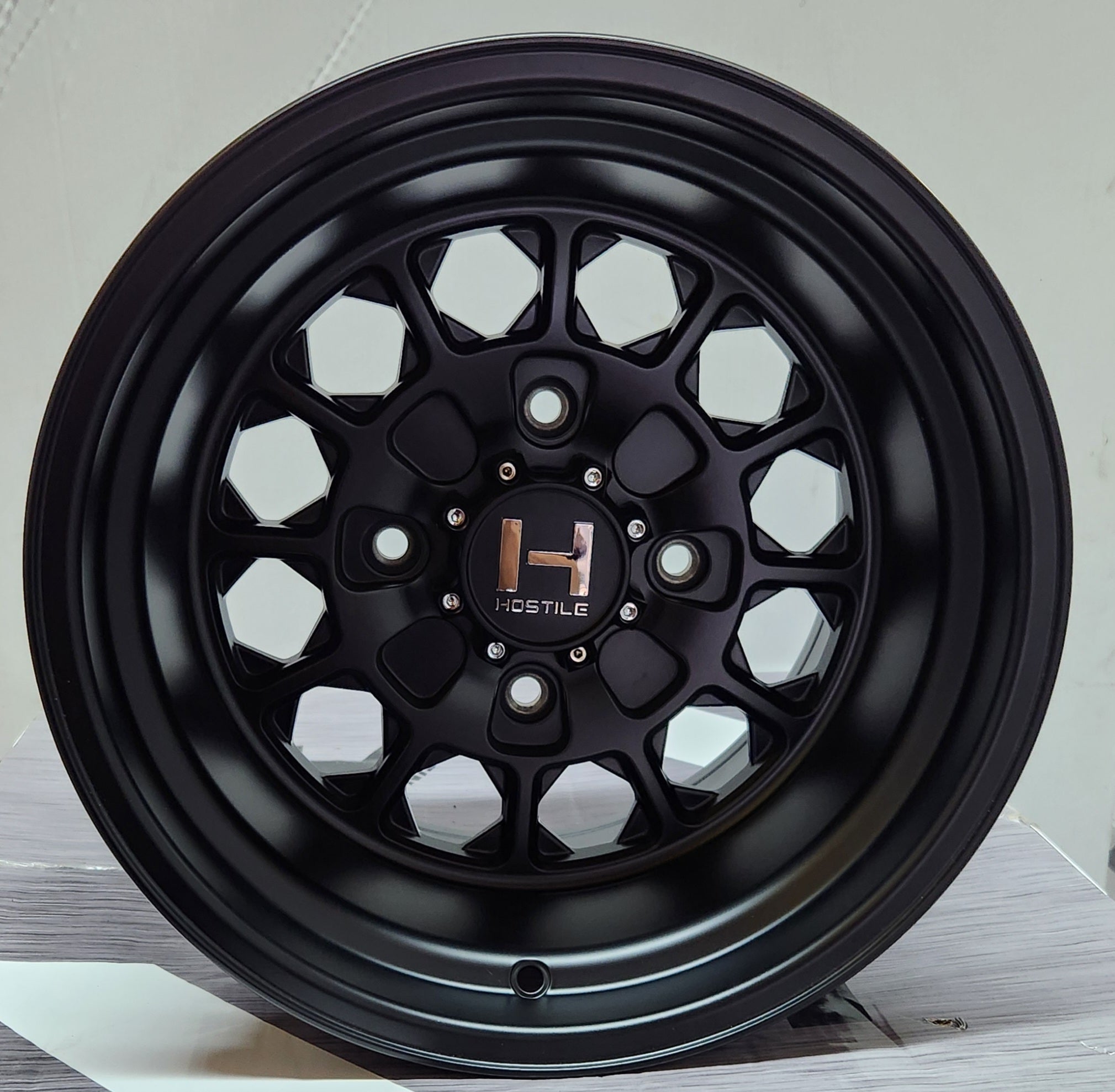 H125 15x10 4x137 MATTE BLACK - Gun Hill Tire House (WTW - WHOLESALE TIRES & WHEELS)
