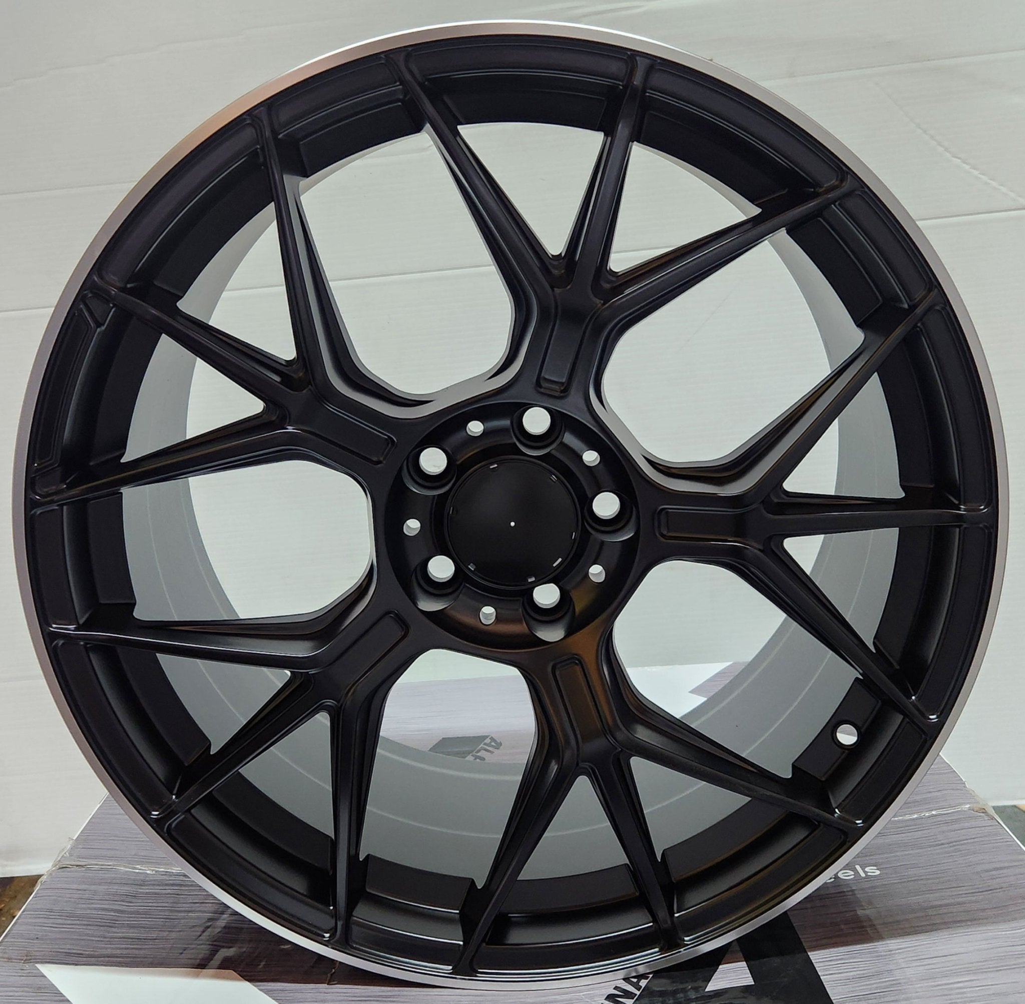 OE - 5622 19x8.5 5x112 MATTE BLACK MACHINED LINE - Gun Hill Tire House (WTW - WHOLESALE TIRES & WHEELS)