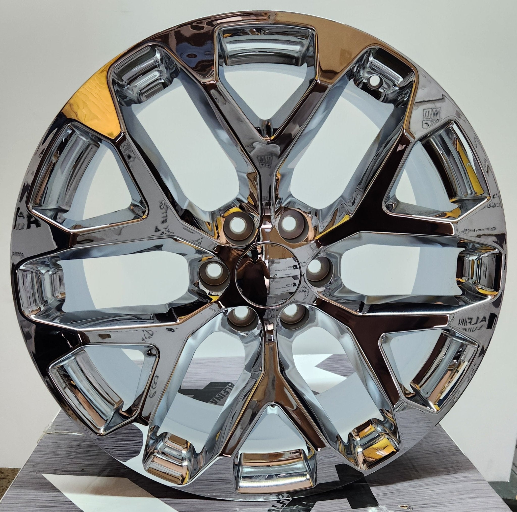 SW12 22X9.0 6X139.7 CHROME - Gun Hill Tire House (WTW - WHOLESALE TIRES & WHEELS)