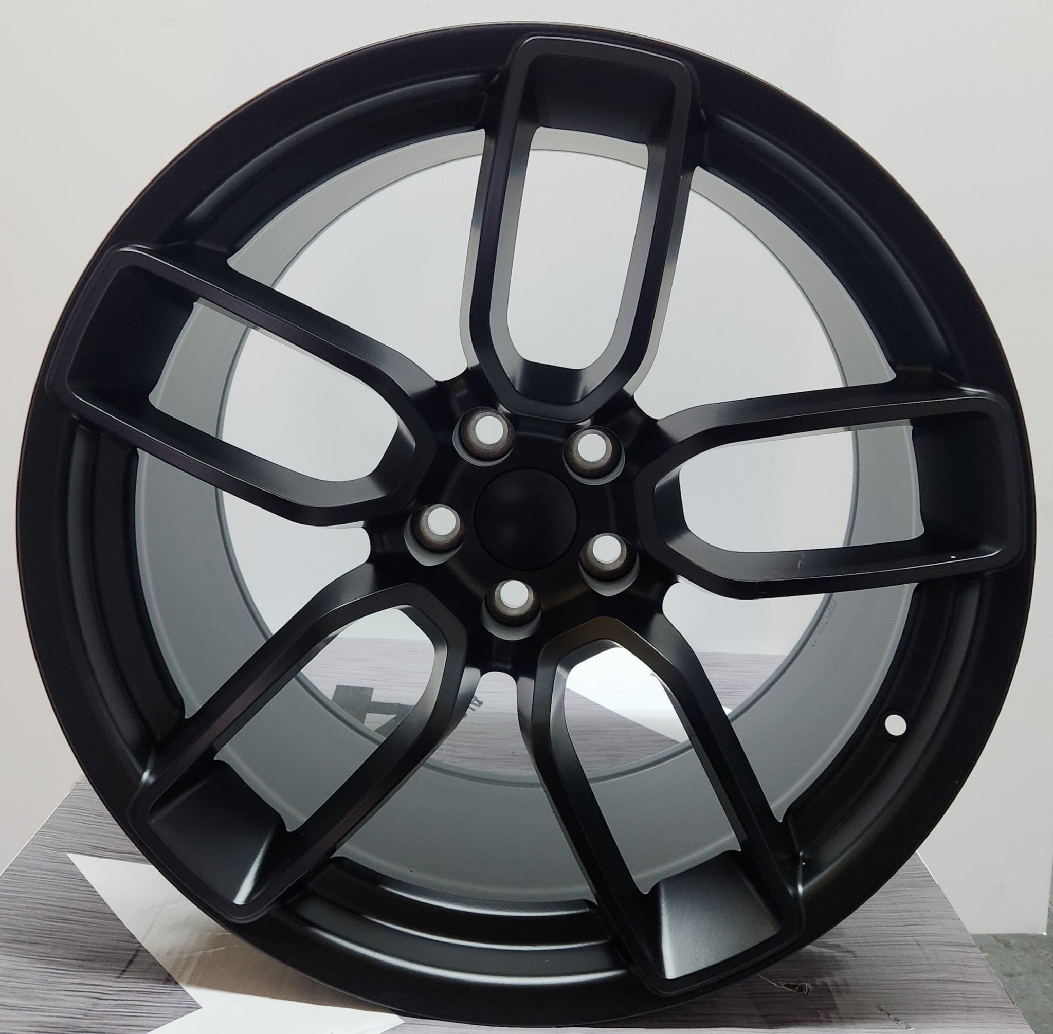 W581 20X11 5X115 SATIN BLAACK - Gun Hill Tire House (WTW - WHOLESALE TIRES & WHEELS)