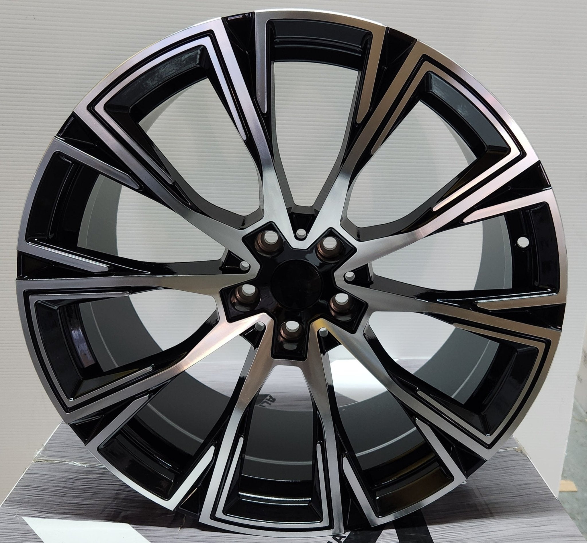 OE - D1130 826i STYLE 20x8.5 5x112 GLOSS BLACK MACHINE FACE - Gun Hill Tire House (WTW - WHOLESALE TIRES & WHEELS)