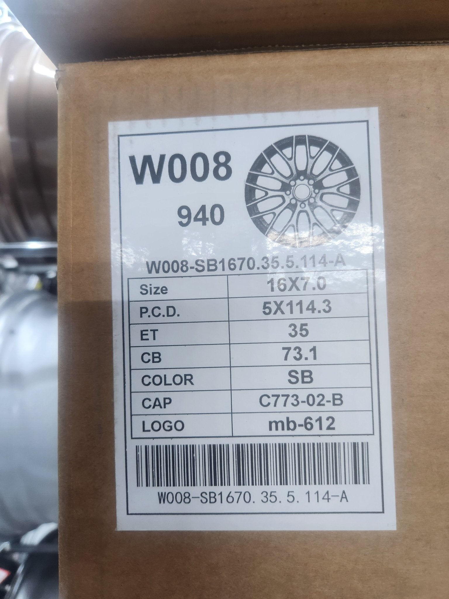 W008 16X7.0 5X4.5 MATE BLACK - Gun Hill Tire House (WTW - WHOLESALE TIRES & WHEELS)