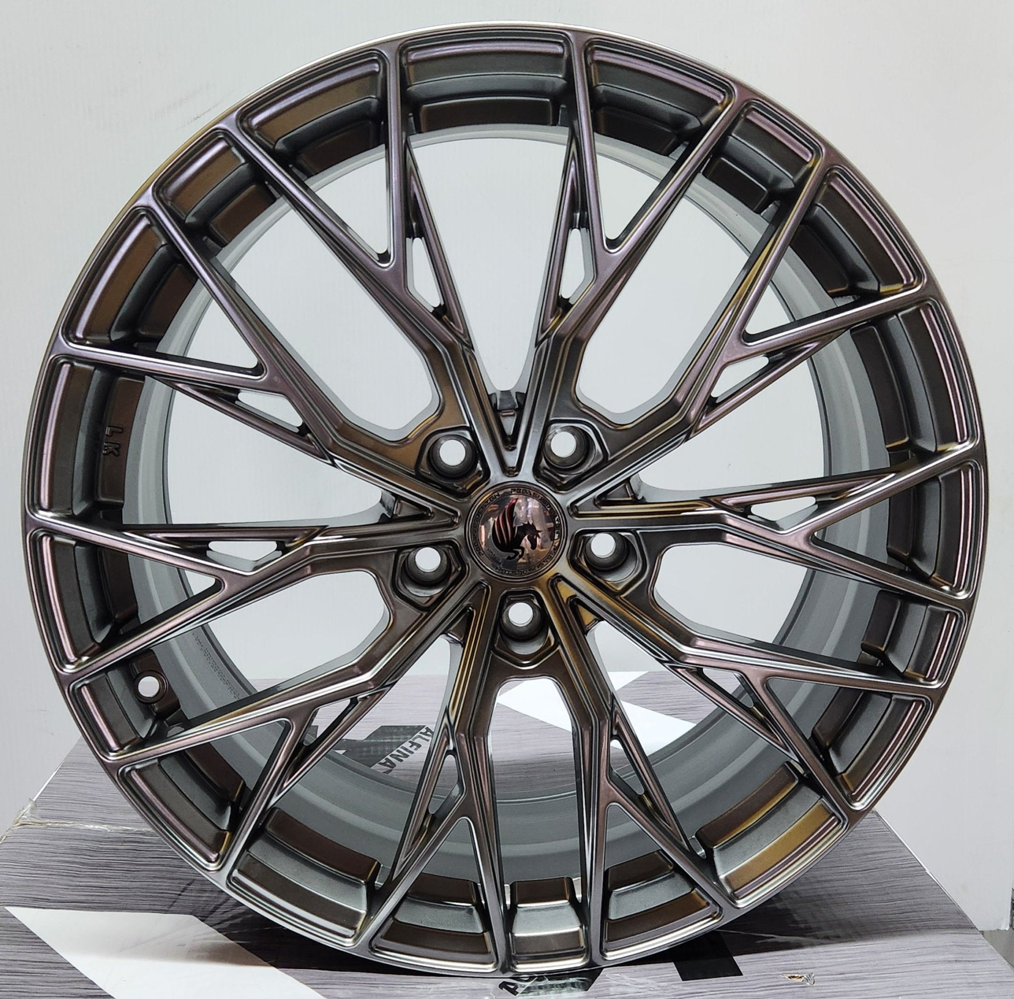 LK - 13 19x9.5 5x114.3 HYPER BLACK - Gun Hill Tire House (WTW - WHOLESALE TIRES & WHEELS)