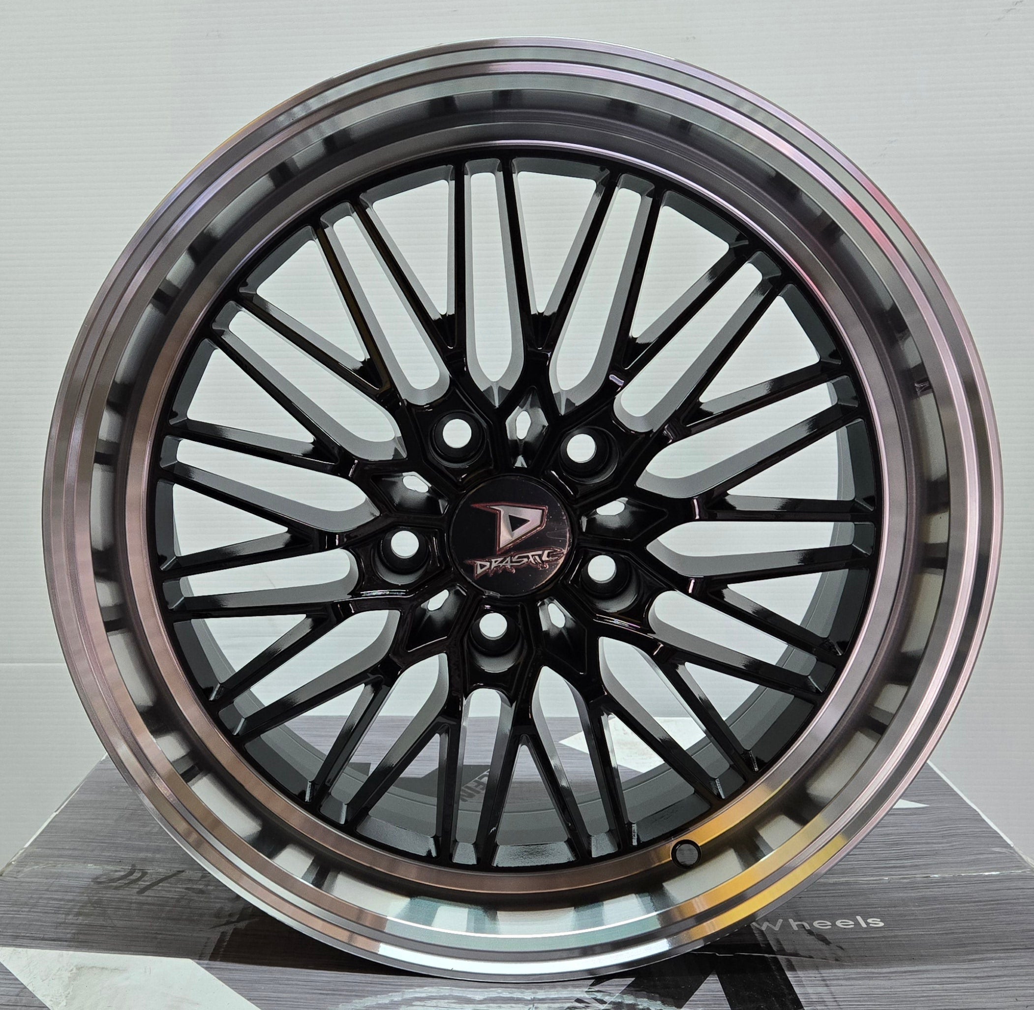 DRASTIC DS3 - M 17x7.5 5x114.3 BLACK MILLING - Gun Hill Tire House (WTW - WHOLESALE TIRES & WHEELS)