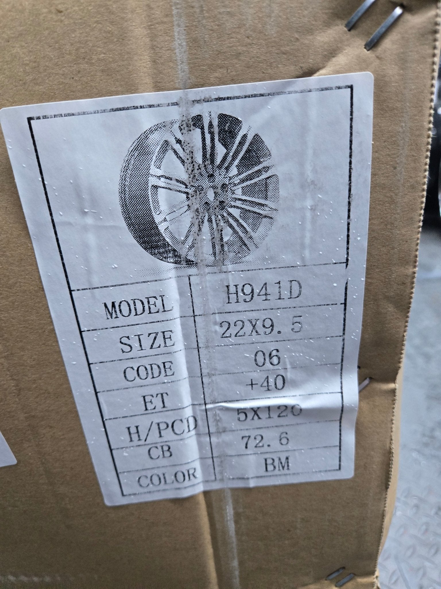 W792 22X9.5 5X120 BLACK MACHINED FACE - Gun Hill Tire House (WTW - WHOLESALE TIRES & WHEELS)