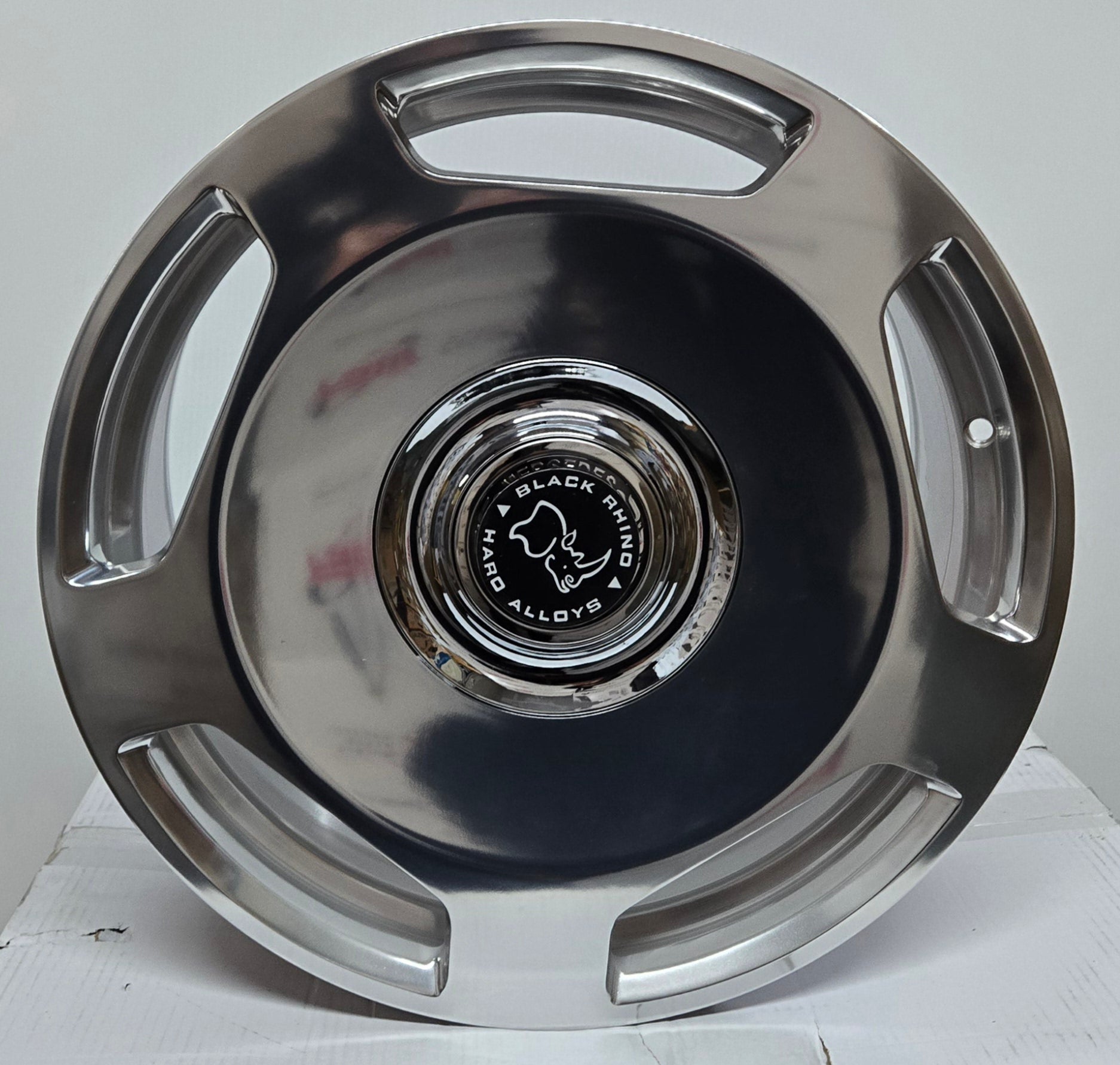 REW - FBX052 - 18X8.5 5X112 POLISHED FACE FLOATING - Gun Hill Tire House (WTW - WHOLESALE TIRES & WHEELS)