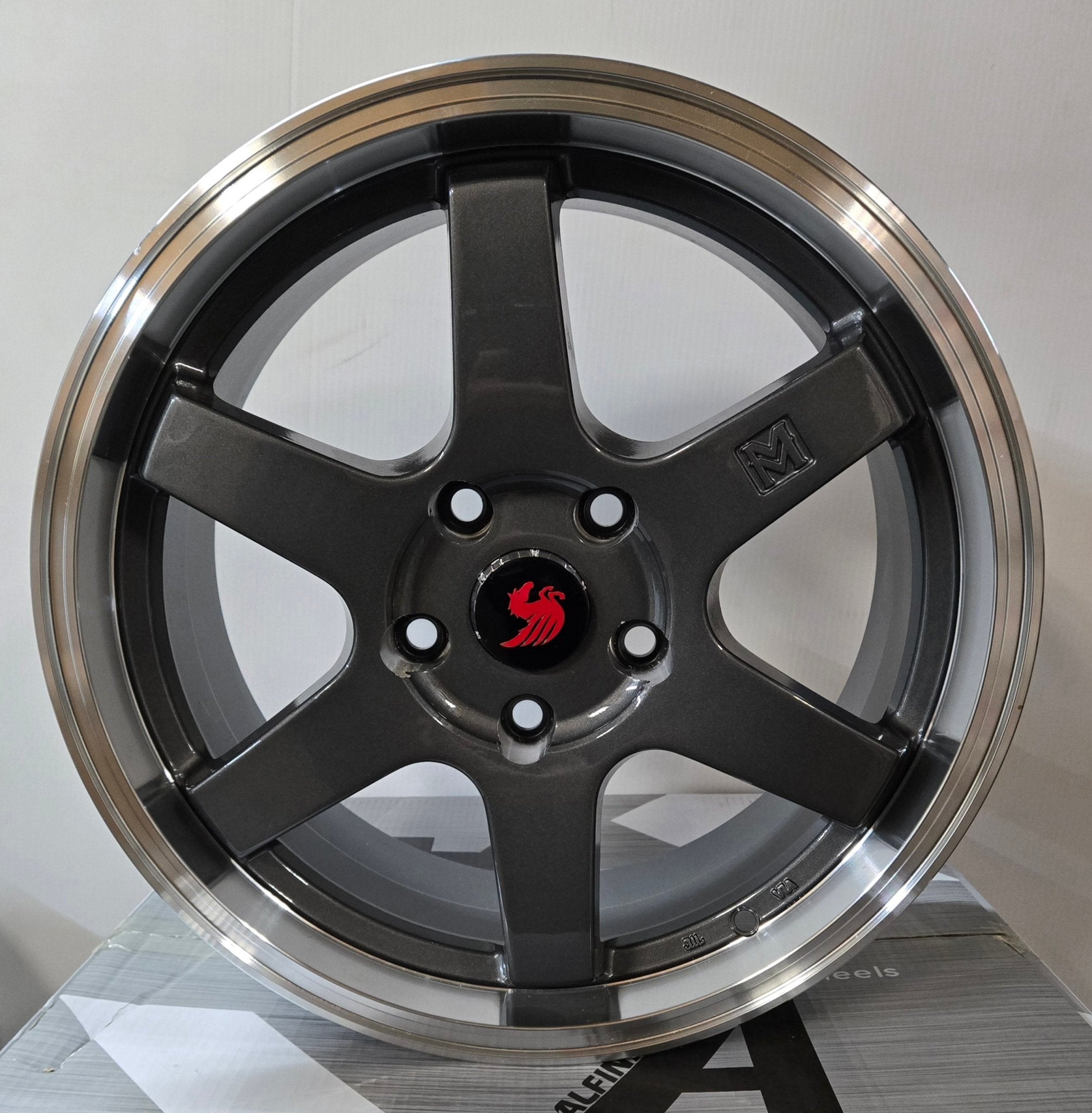 PEGASUS 17X7.5 5X120 GONMETAL - Gun Hill Tire House (WTW - WHOLESALE TIRES & WHEELS)