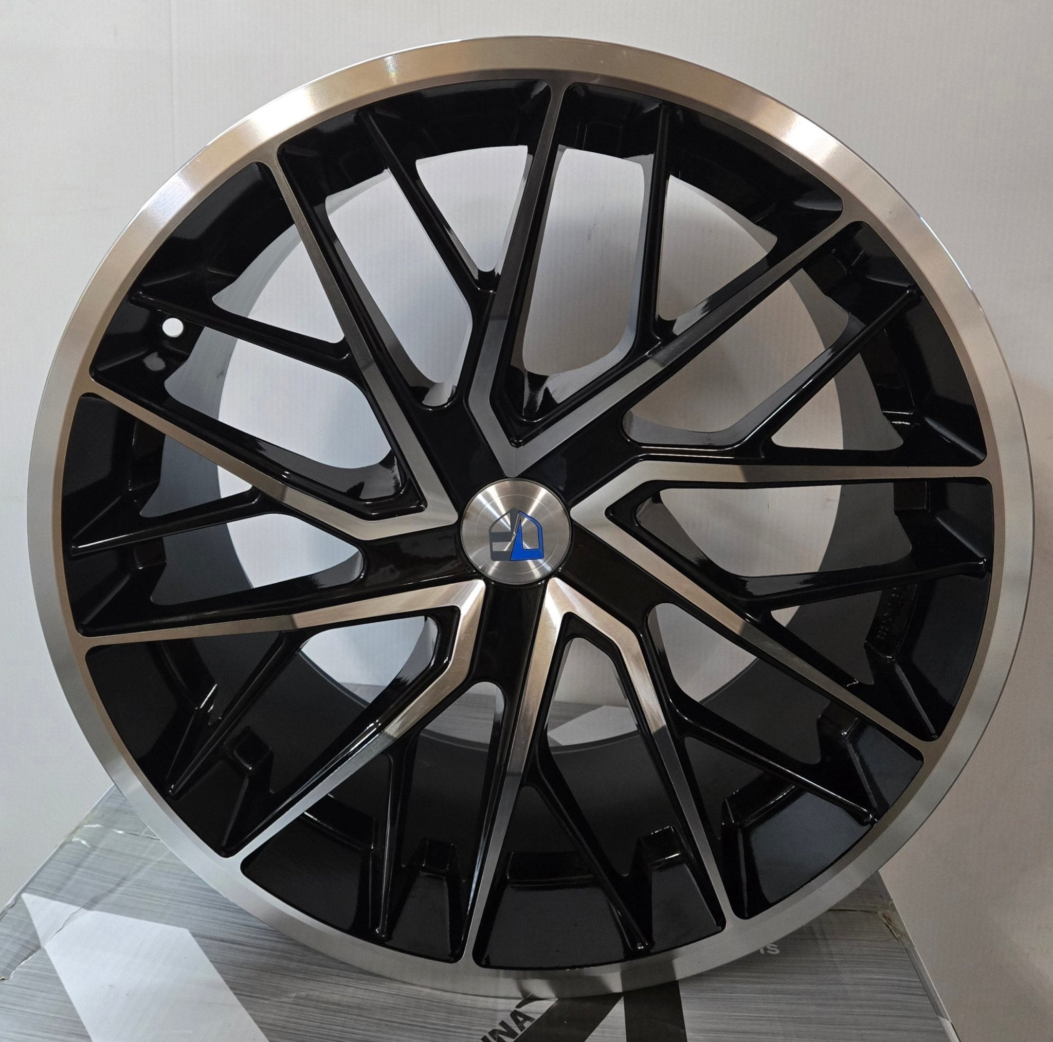 TRU - FORM TF - 105 20x10 BLANK GLOSS BLACK MACHINE FACE - Gun Hill Tire House (WTW - WHOLESALE TIRES & WHEELS)