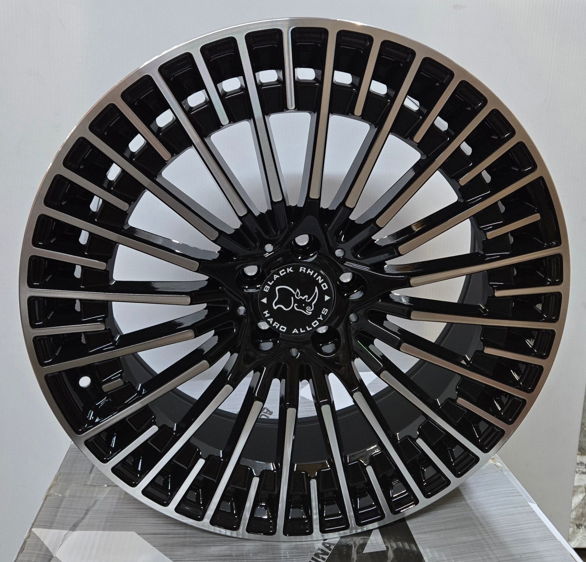 RD542 20x8.5 5x112 GLOSS BLACK MACHINE FACE - Gun Hill Tire House (WTW - WHOLESALE TIRES & WHEELS)