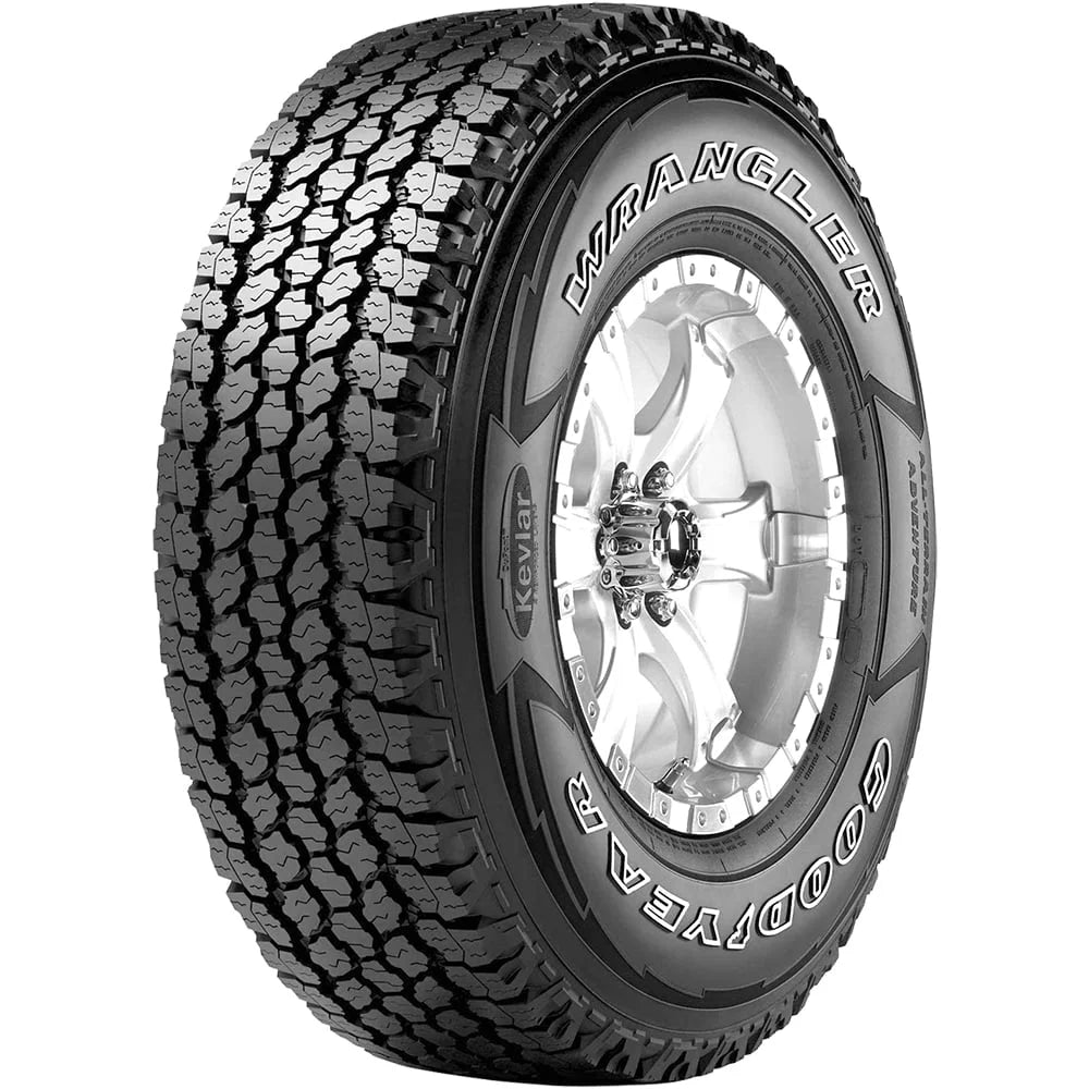 LT275/65R18 Goodyear Wrangler All - Terrain Adventure with Kevlar All Terrain 113/110S C Light Truck Tire - Gun Hill Tire House (WTW - WHOLESALE TIRES & WHEELS)