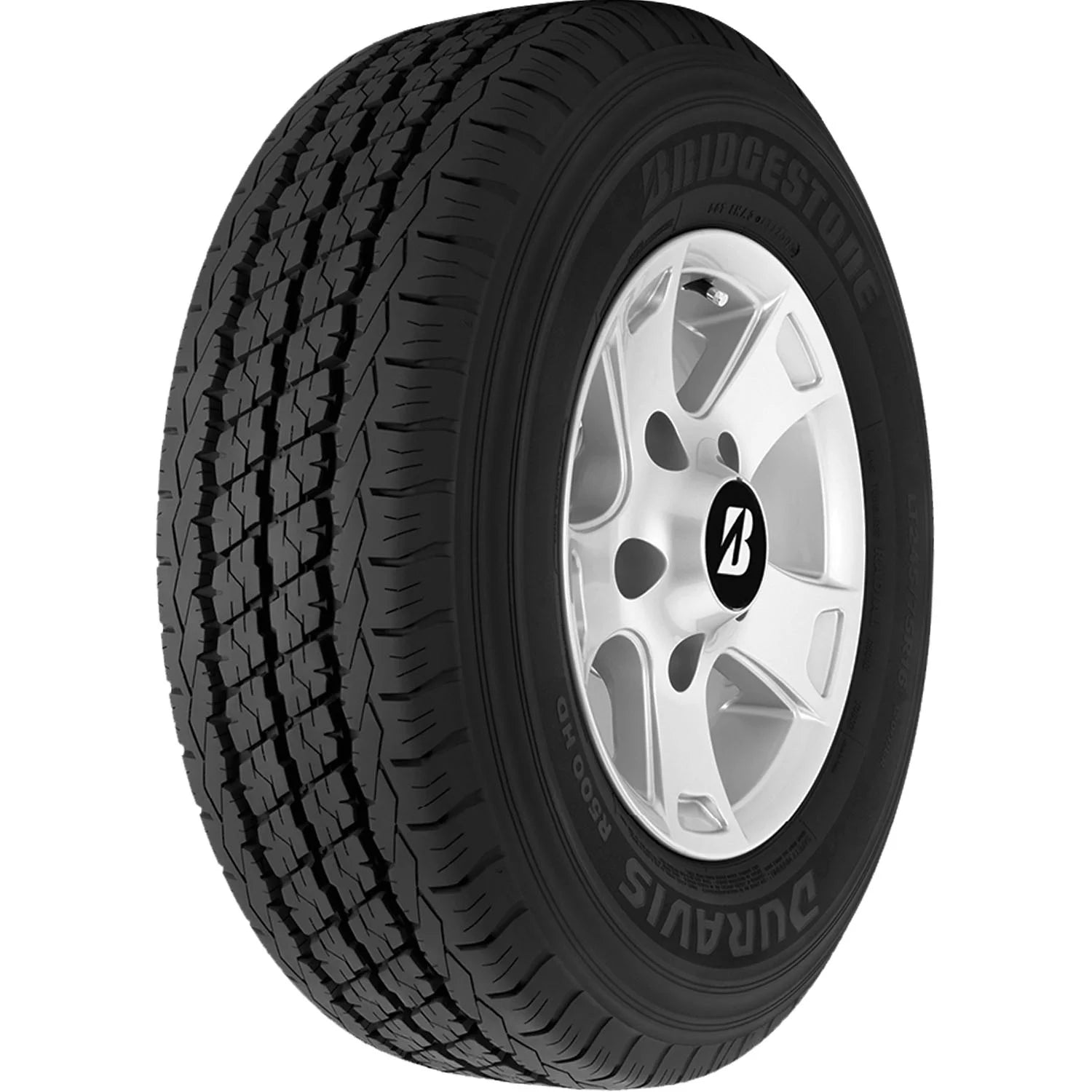 235/85R16 Bridgestone Duravis R500 HD 120 R Tire - Gun Hill Tire House (WTW - WHOLESALE TIRES & WHEELS)