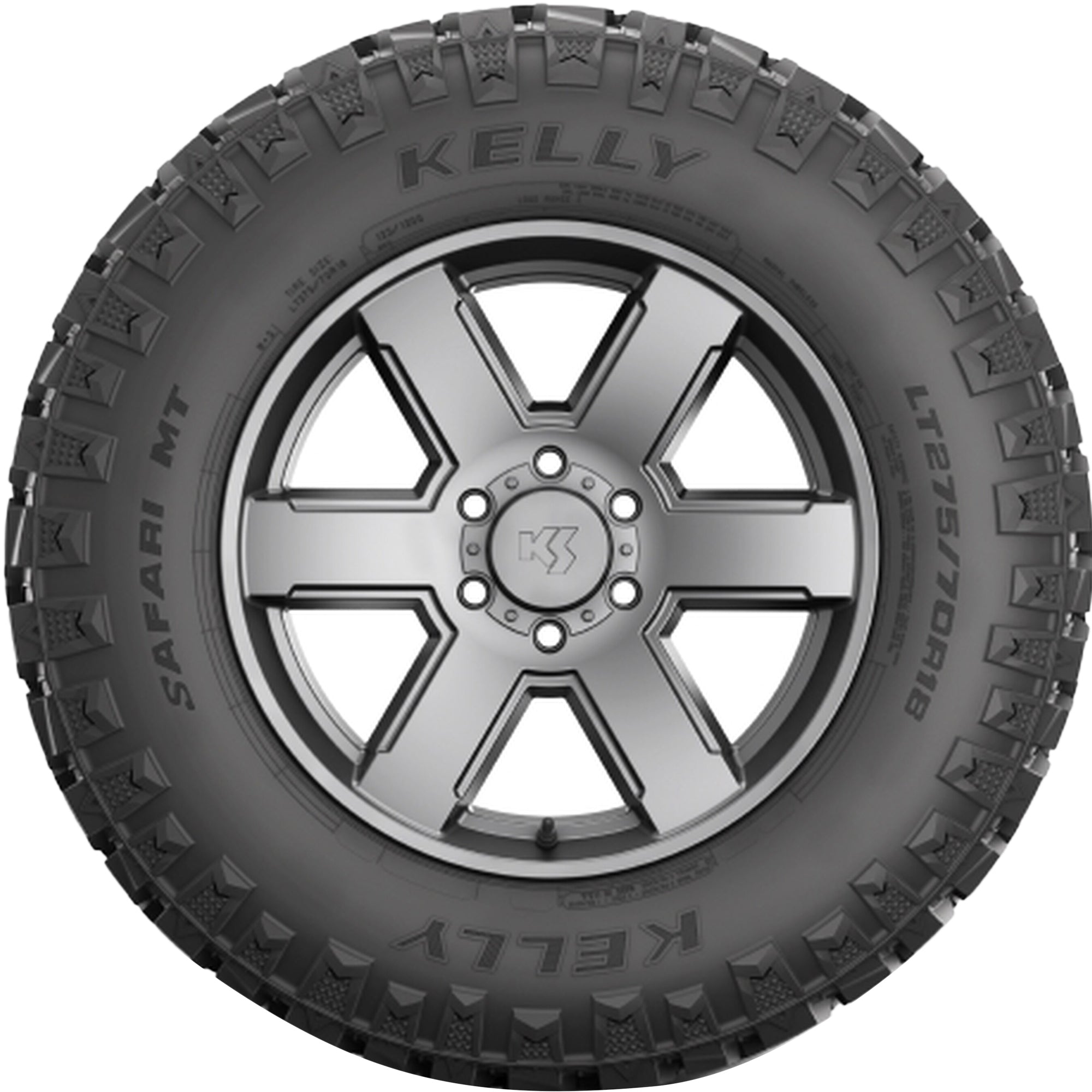 LT275/65R18 Kelly Safari MT Mud Terrain 123/120Q E Light Truck Tire - Gun Hill Tire House (WTW - WHOLESALE TIRES & WHEELS)