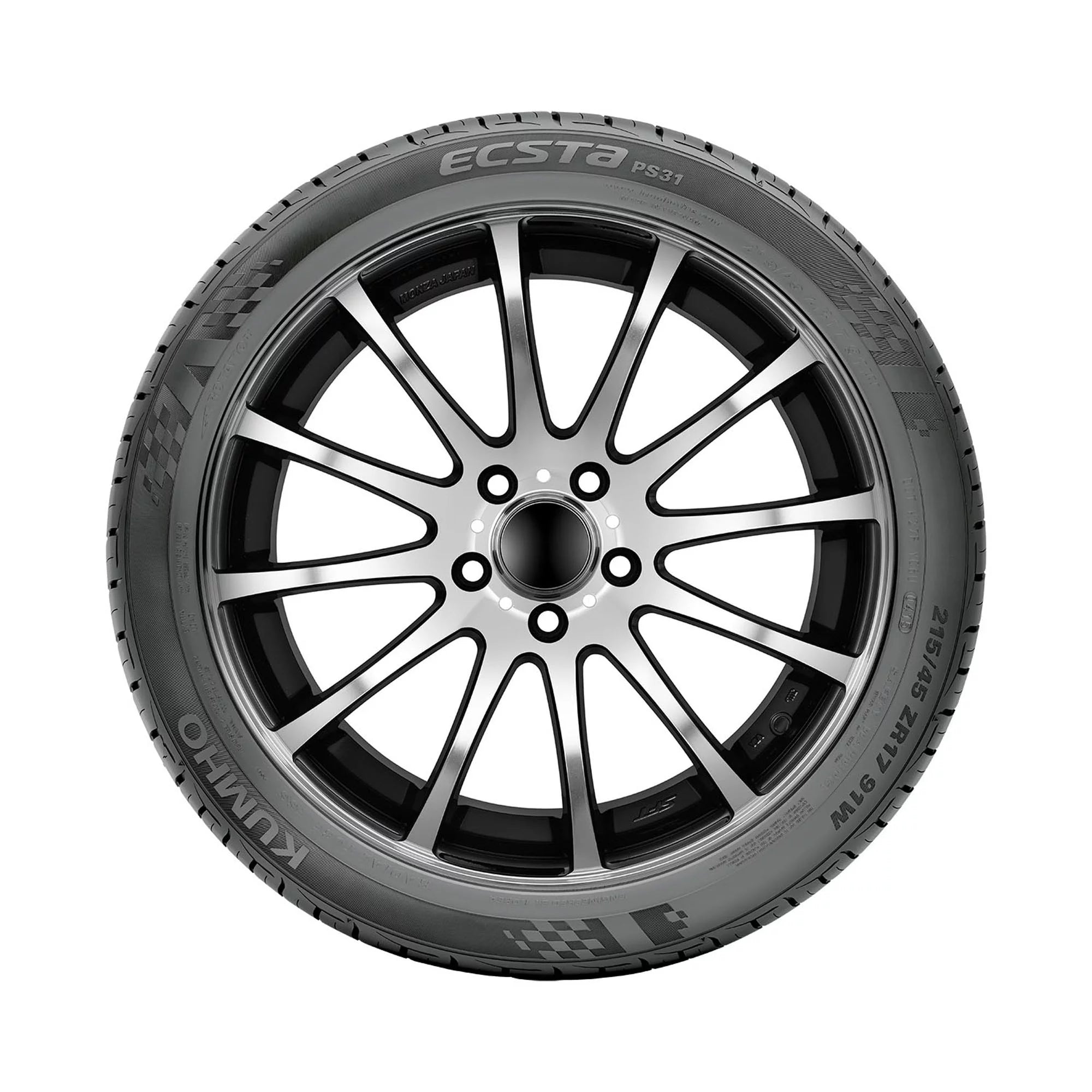 205/50ZR17 Kumho Ecsta PS31 Summer 93W XL Passenger Tire - Gun Hill Tire House (WTW - WHOLESALE TIRES & WHEELS)