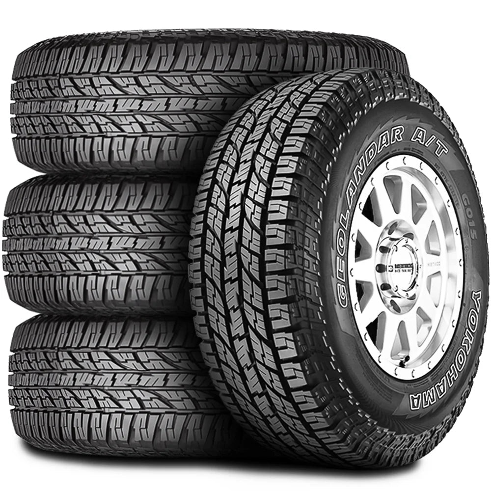 LT275/70R18/10 Yokohama Geolandar A/T G015 125S OWL All Weather Tire - Gun Hill Tire House (WTW - WHOLESALE TIRES & WHEELS)