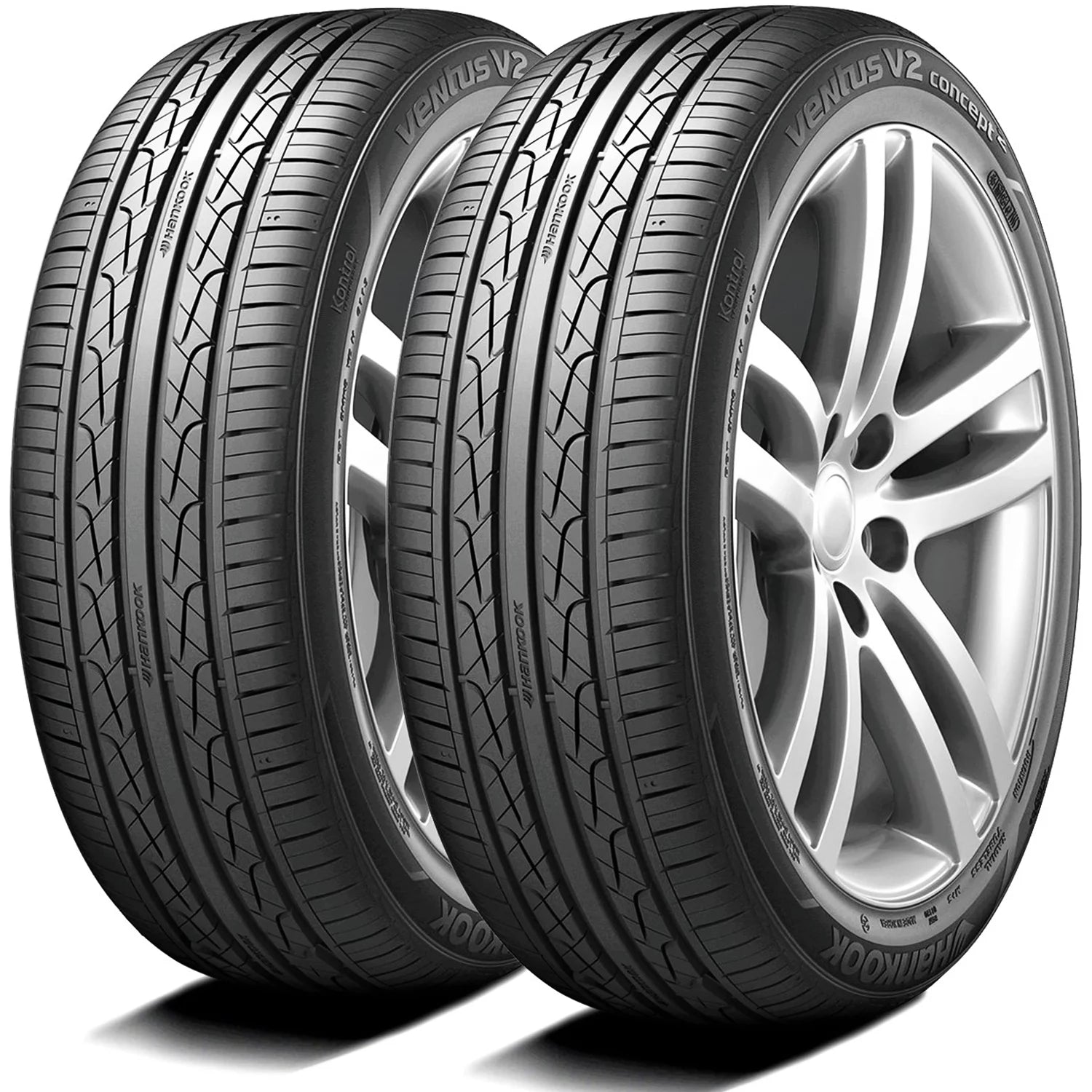 215/45R18 Hankook Ventus V2 Concept2 H457 All Season 93V XL Passenger Tire - Gun Hill Tire House (WTW - WHOLESALE TIRES & WHEELS)