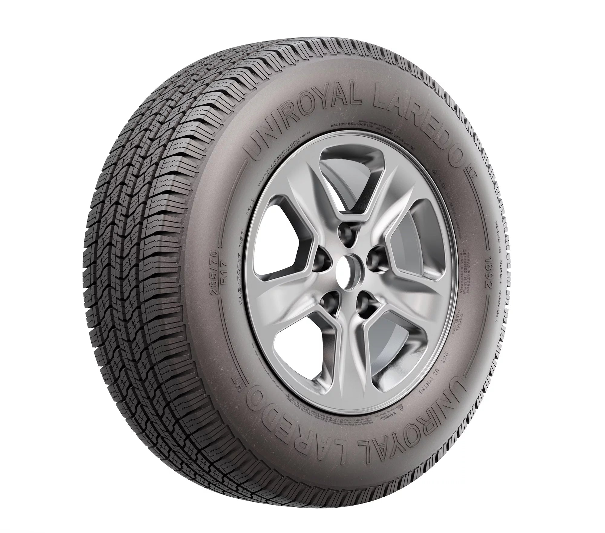 255/70R16 Uniroyal Laredo HT All - Season 111T Tire - Gun Hill Tire House (WTW - WHOLESALE TIRES & WHEELS)