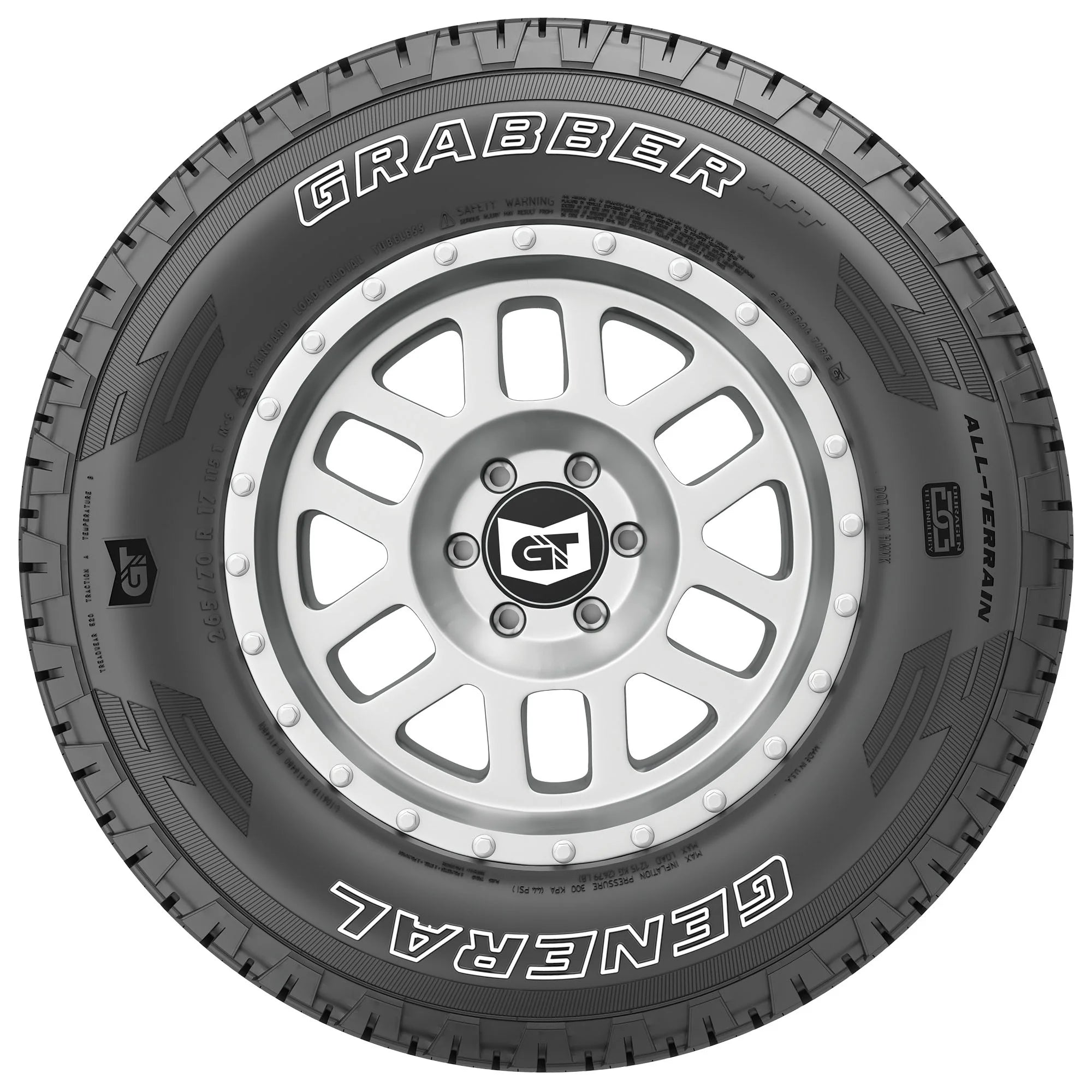 235/65R16 General Grabber APT All Terrain 121/119R E Light Truck Tire - Gun Hill Tire House (WTW - WHOLESALE TIRES & WHEELS)