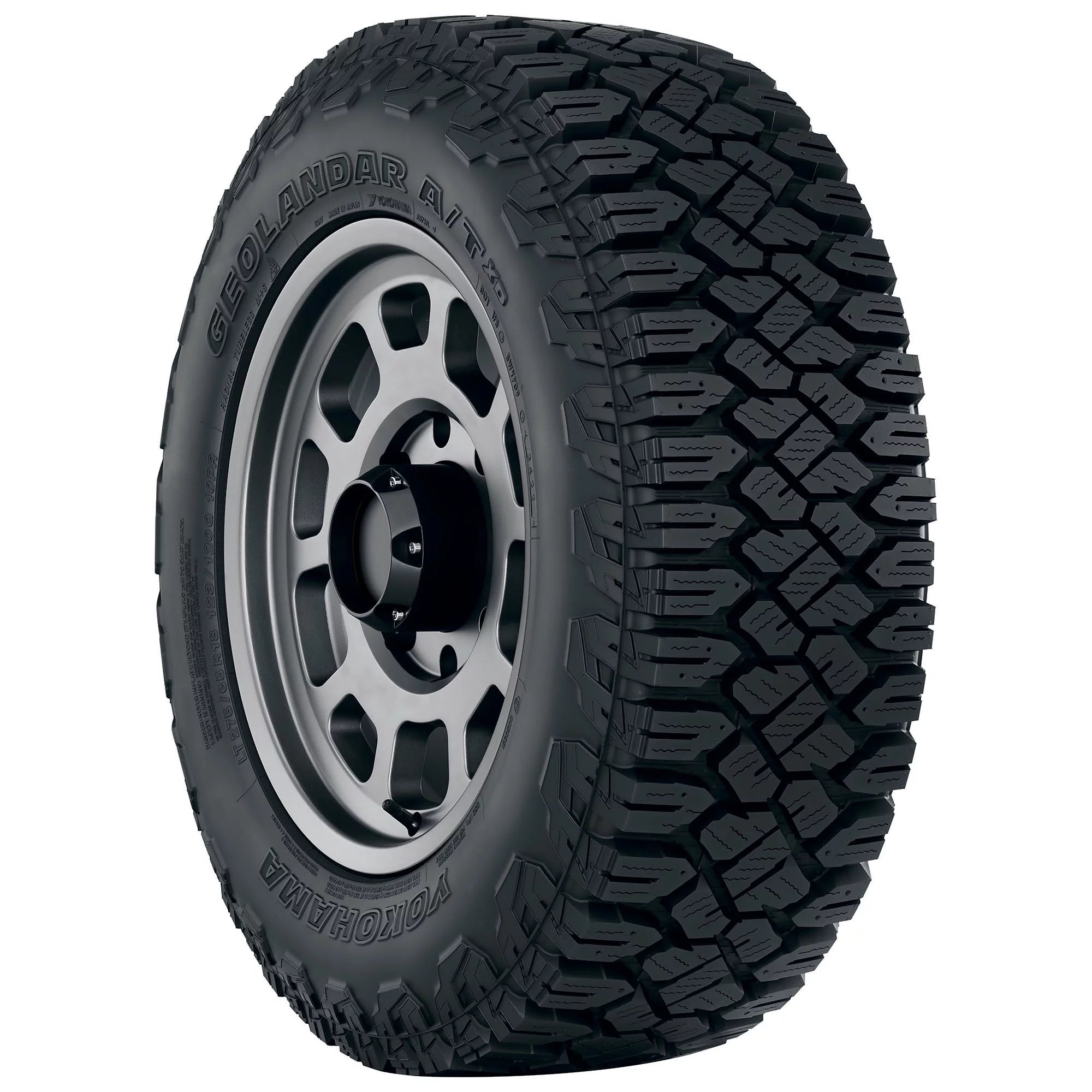 LT285/65R18 Yokohama Geolandar A/T XD All Terrain 125/122Q E Light Truck Tire - Gun Hill Tire House (WTW - WHOLESALE TIRES & WHEELS)