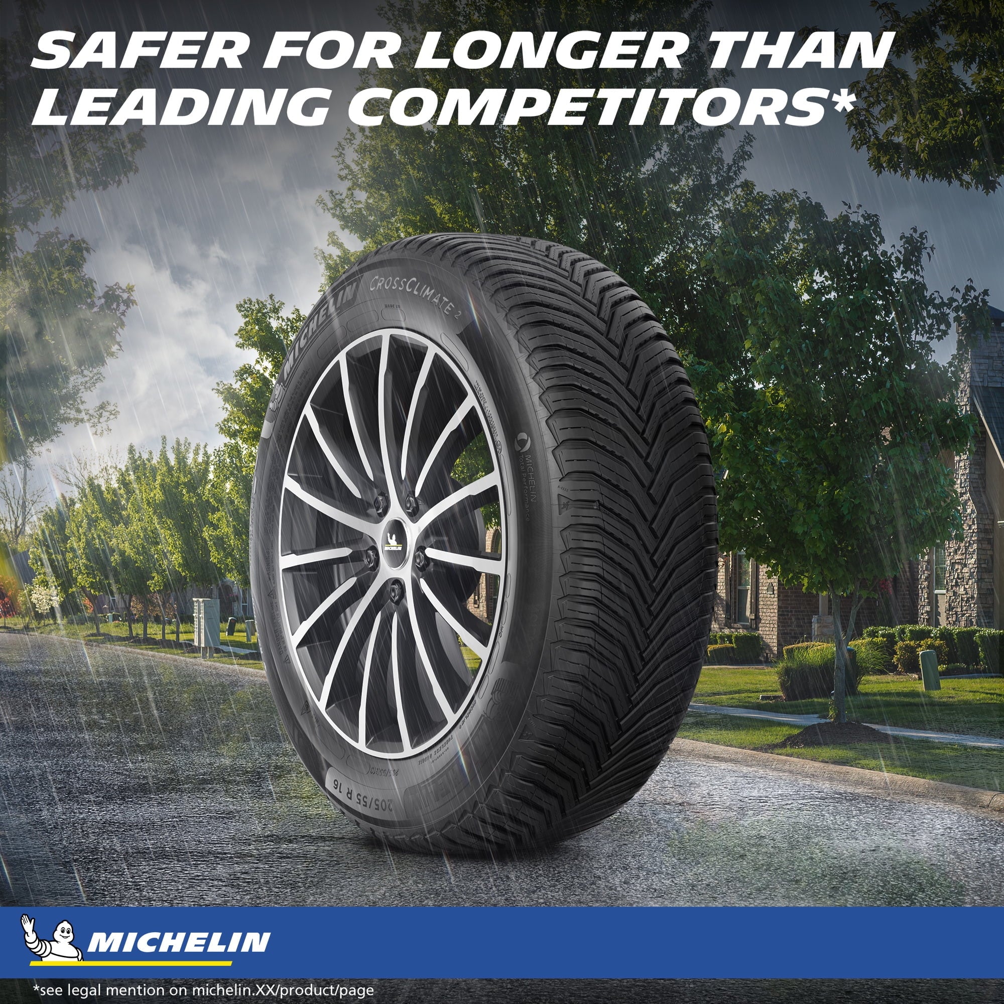 245/50R19/XL Michelin Crossclimate2 All - Season 105V Tire - Gun Hill Tire House (WTW - WHOLESALE TIRES & WHEELS)