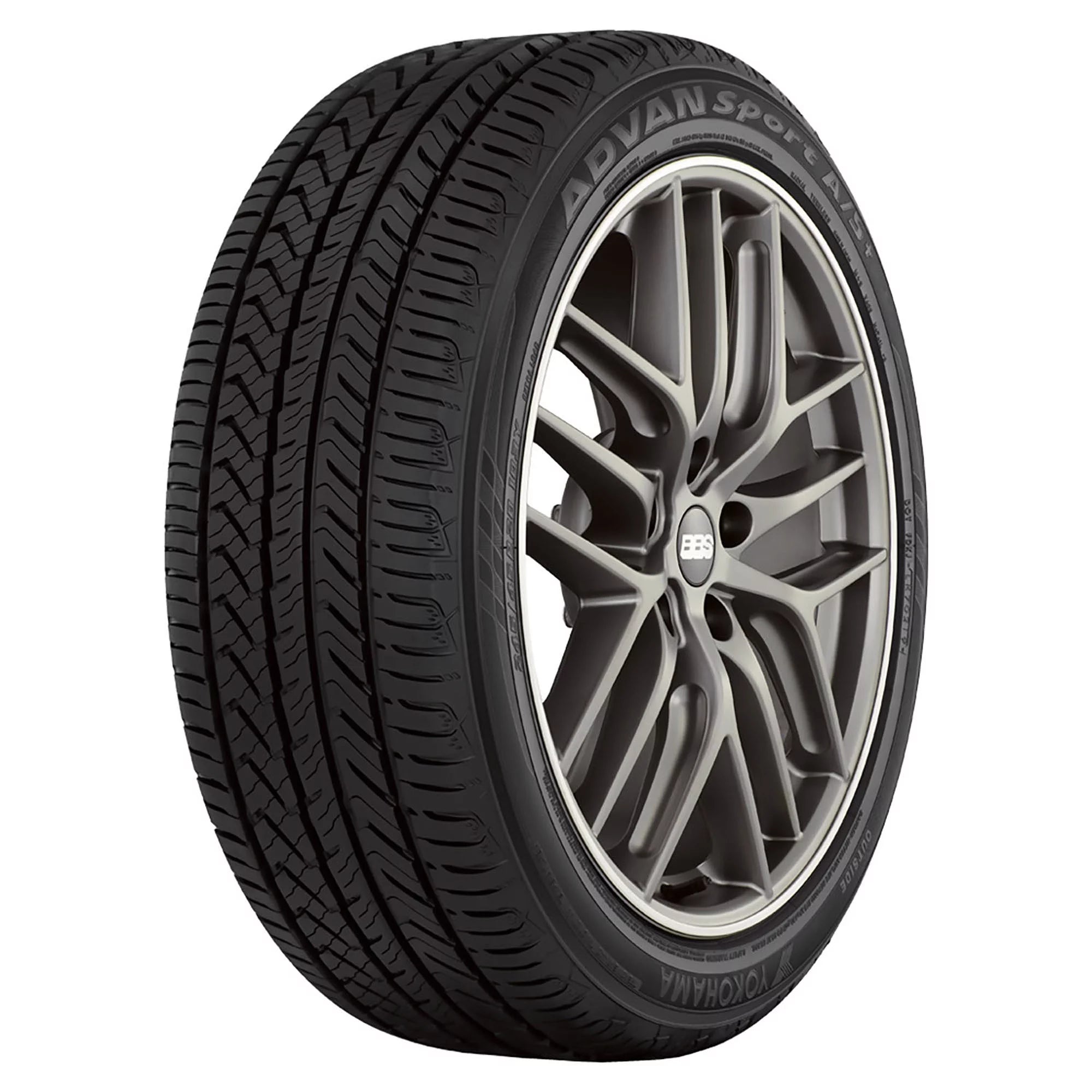 225/45R19XL Yokohama Advan Sport A/S+ 96Y BW All Season Tire - Gun Hill Tire House (WTW - WHOLESALE TIRES & WHEELS)