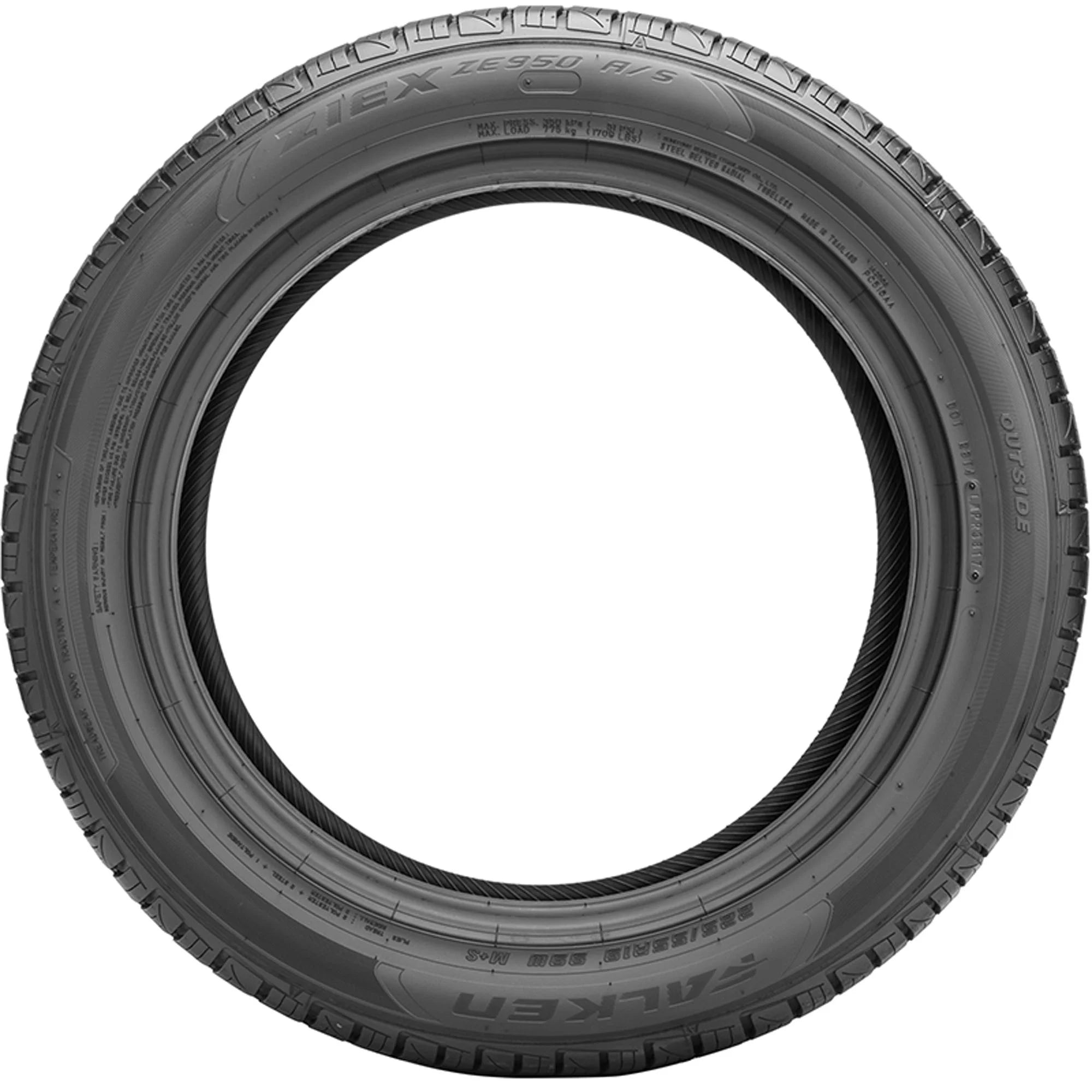 225/45R17 Falken Ziex ZE950 A/S UHP All Season 94W XL Passenger Tire - Gun Hill Tire House (WTW - WHOLESALE TIRES & WHEELS)
