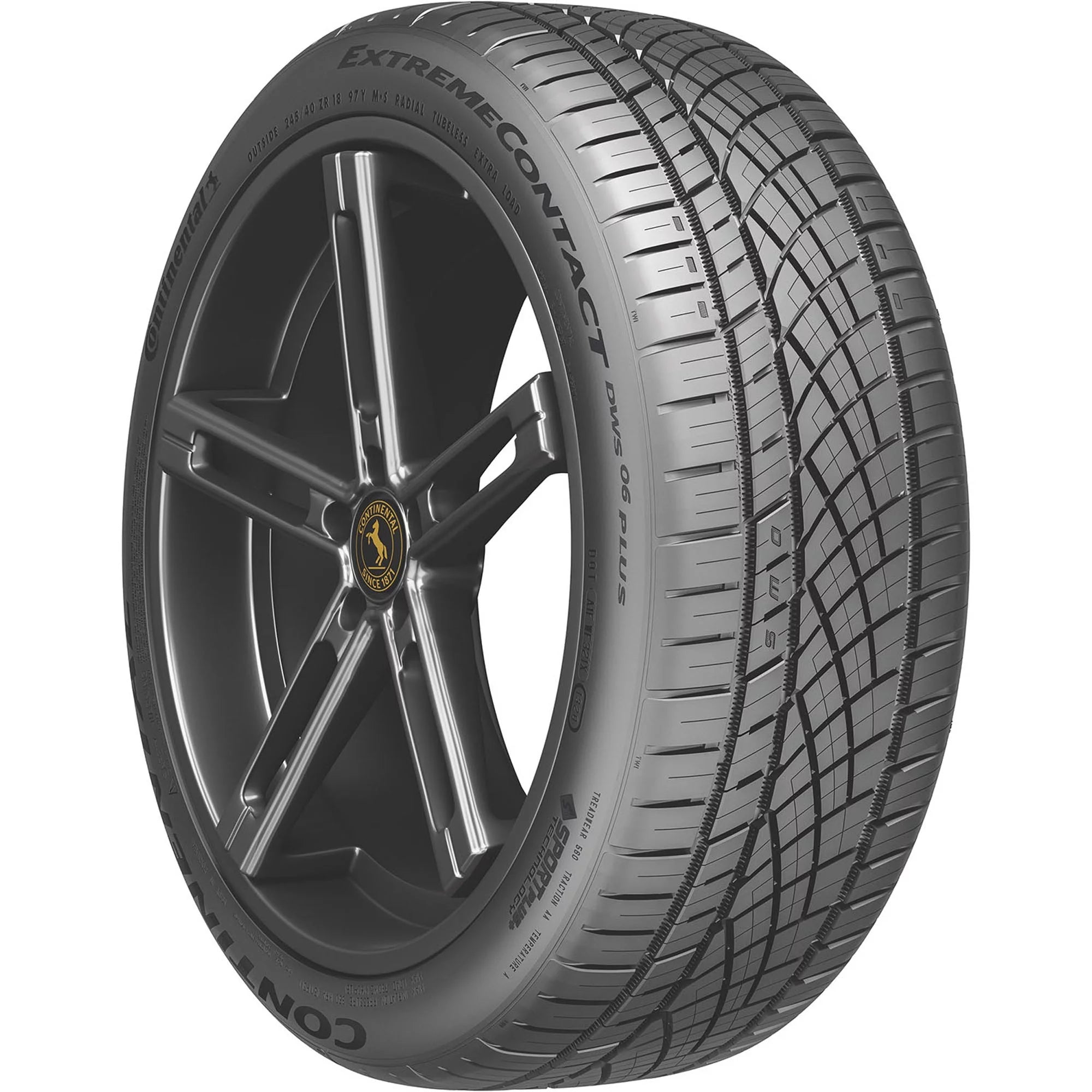 205/50ZR16 Continental Extremecontact DWS06 plus 87W Tire - Gun Hill Tire House (WTW - WHOLESALE TIRES & WHEELS)
