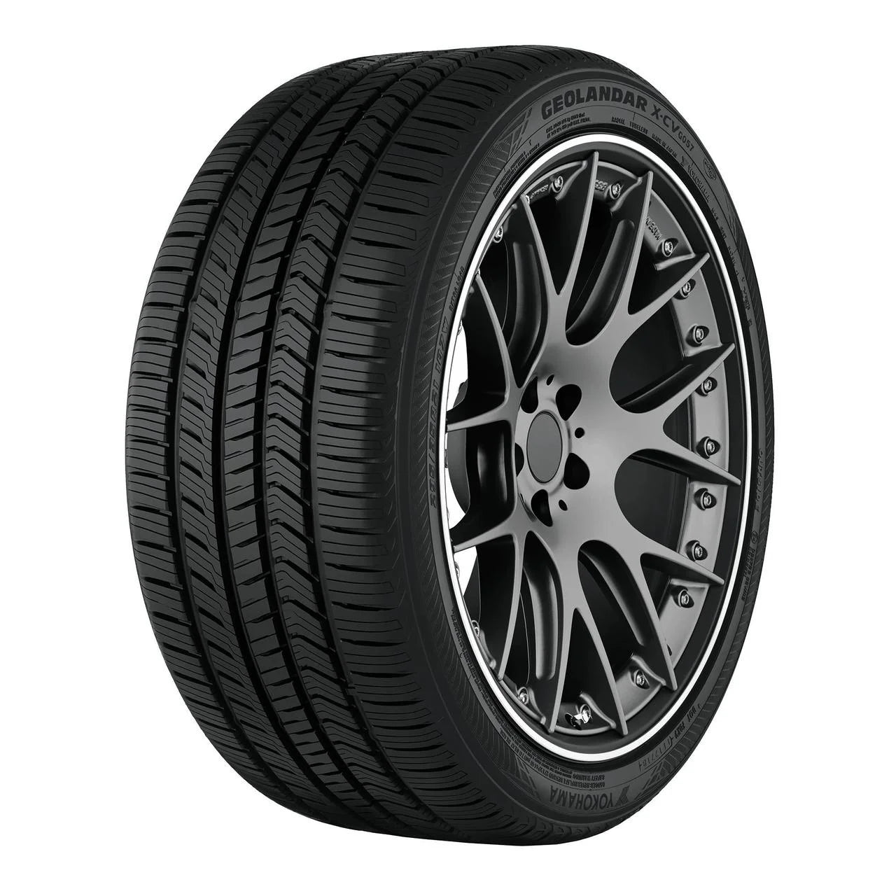 265/60R20 Yokohama Geolandar X - CV All Season 112H Suv/Crossover Tire - Gun Hill Tire House (WTW - WHOLESALE TIRES & WHEELS)