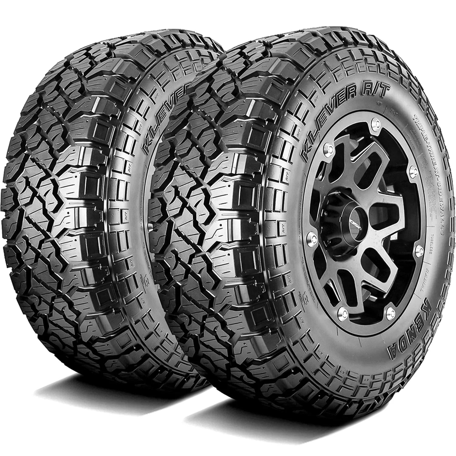 LT235/80R17 Kenda Klever R/T KR601 Rugged Terrain 120/117R E Light Truck Tire - Gun Hill Tire House (WTW - WHOLESALE TIRES & WHEELS)