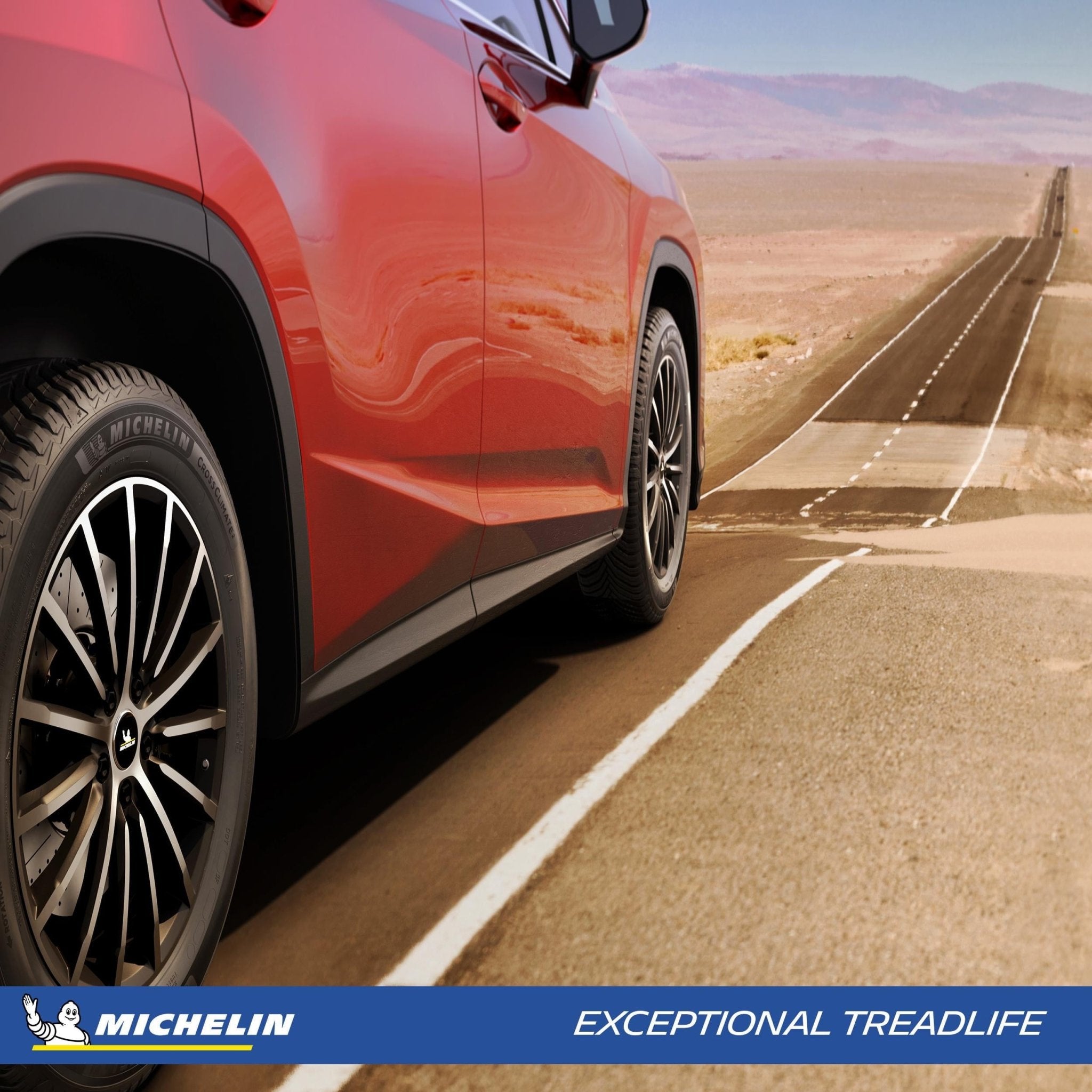 285/45R20 Michelin Cross Climate2 A/W CUV All Weather 112V XL Suv/Crossover Tire - Gun Hill Tire House (WTW - WHOLESALE TIRES & WHEELS)