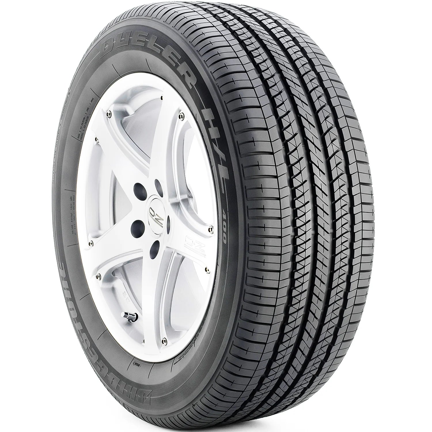 275/50R20 Bridgestone Dueler H/L 400 RFT 109H (Moextended) A/S Run Flat Tire - Gun Hill Tire House (WTW - WHOLESALE TIRES & WHEELS)