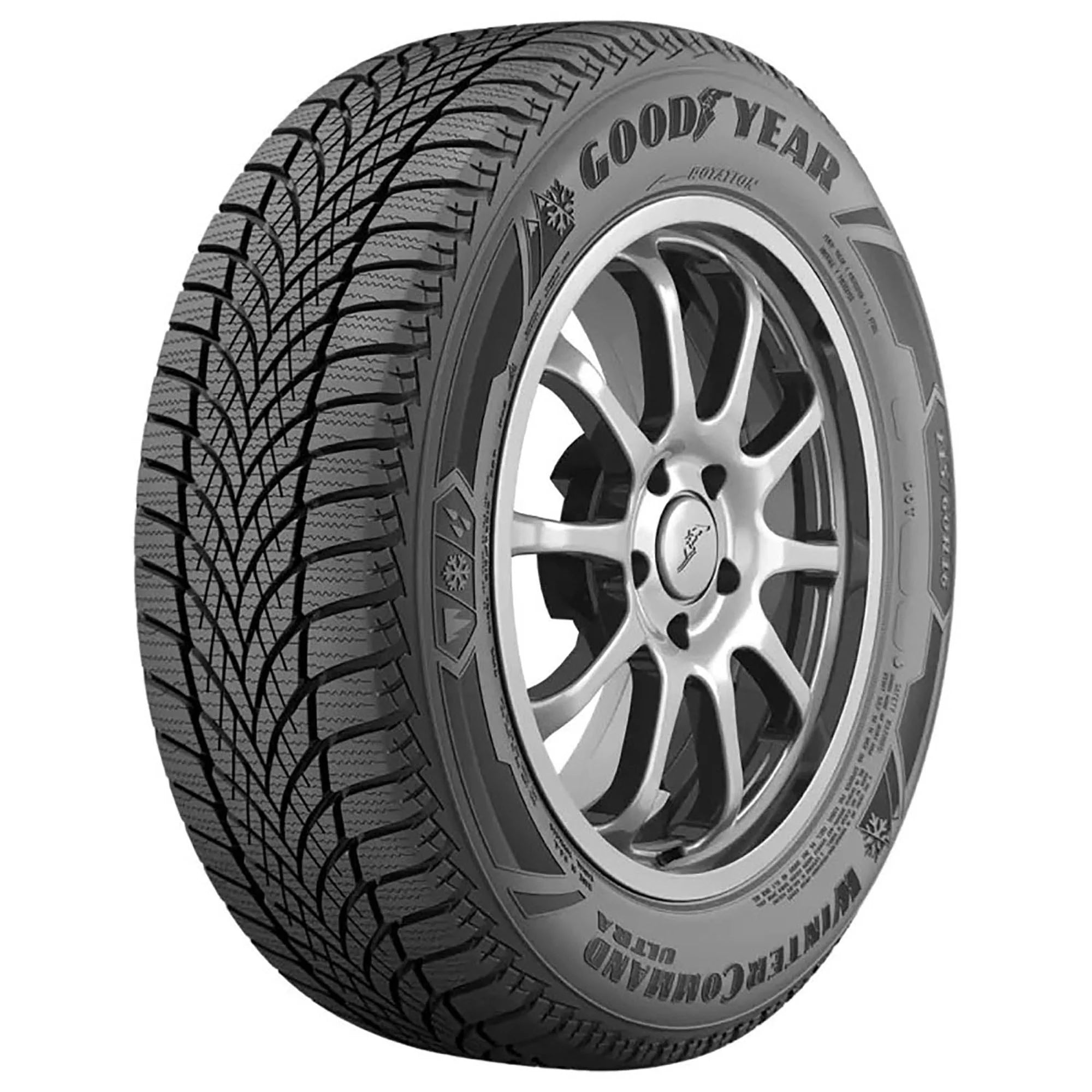 245/45R18 Goodyear Winter Command Ultra Winter 100V XL Passenger Tire - Gun Hill Tire House (WTW - WHOLESALE TIRES & WHEELS)