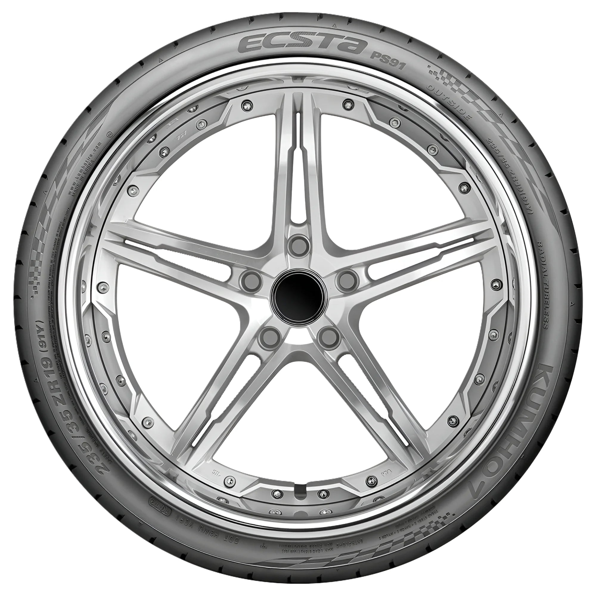 245/45ZR20 Kumho Ecsta PS91 UHP 103Y XL Passenger Tire - Gun Hill Tire House (WTW - WHOLESALE TIRES & WHEELS)